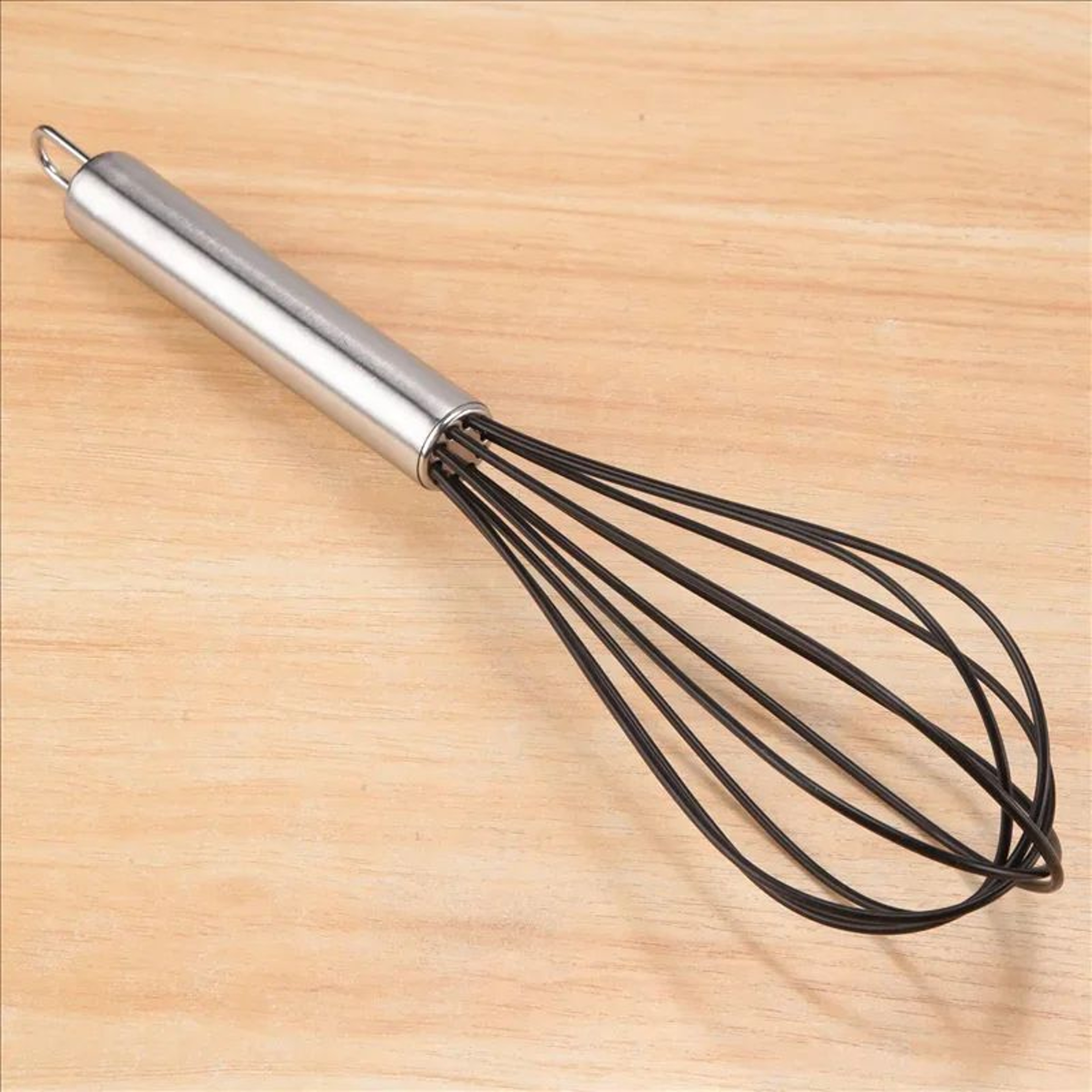 7 Inch Silicone Whisk Heat Resistant Egg Beater 3
