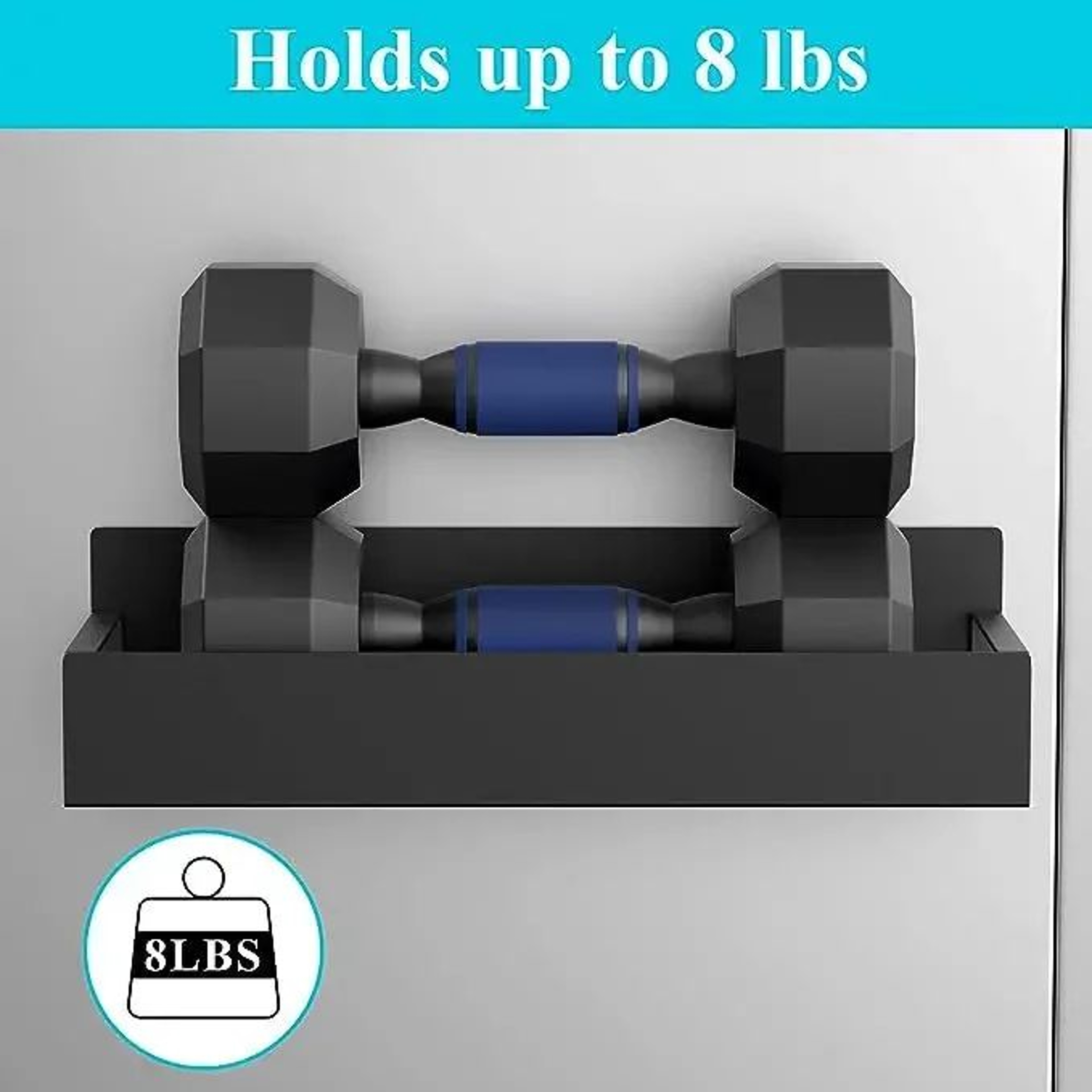 Magnetic Refrigerator Shelf Organizer Space Saving Kitchen Rack 6
