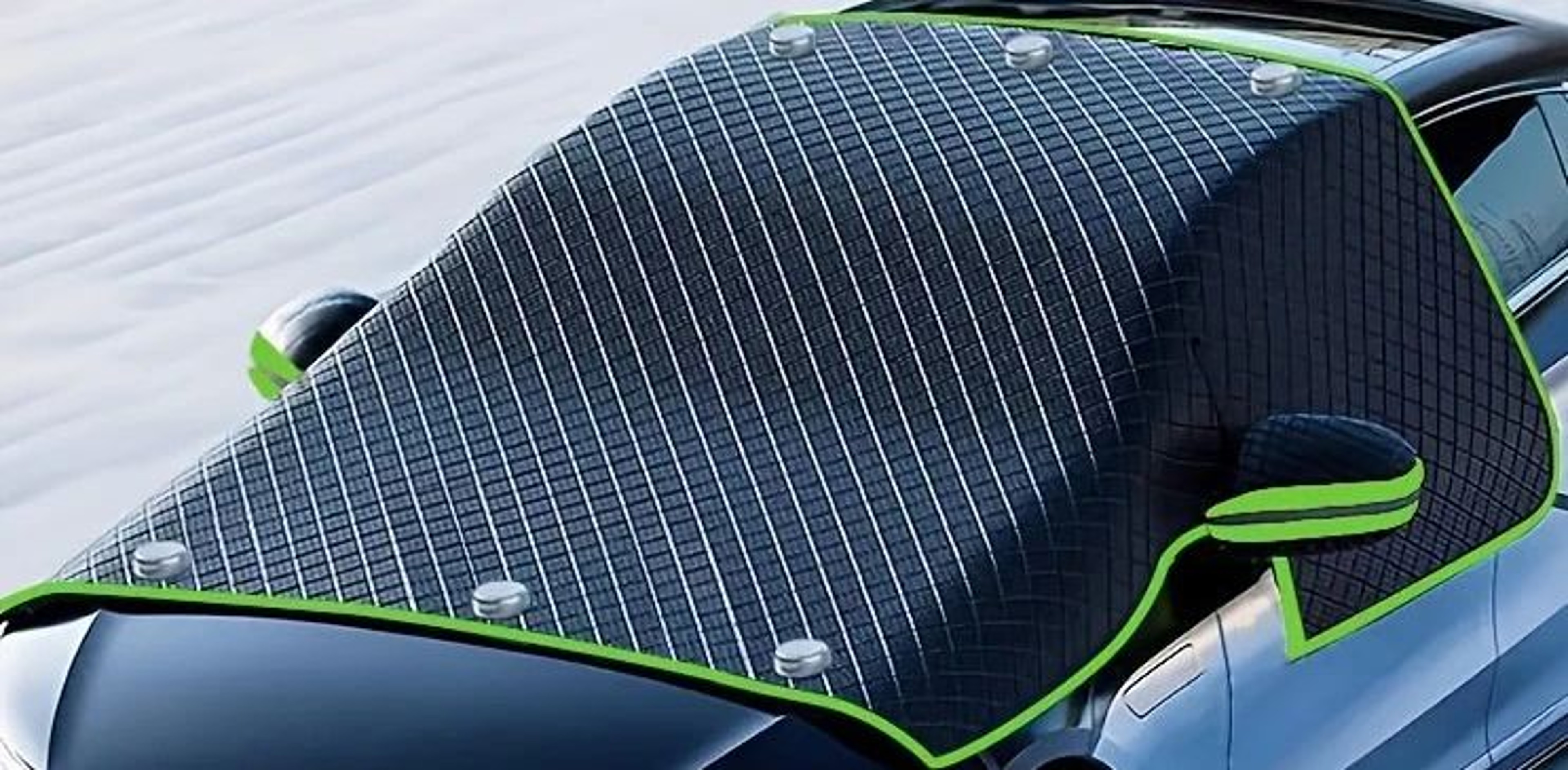 Magnetic Car Windshield Snow Cover For Winter Protection 7