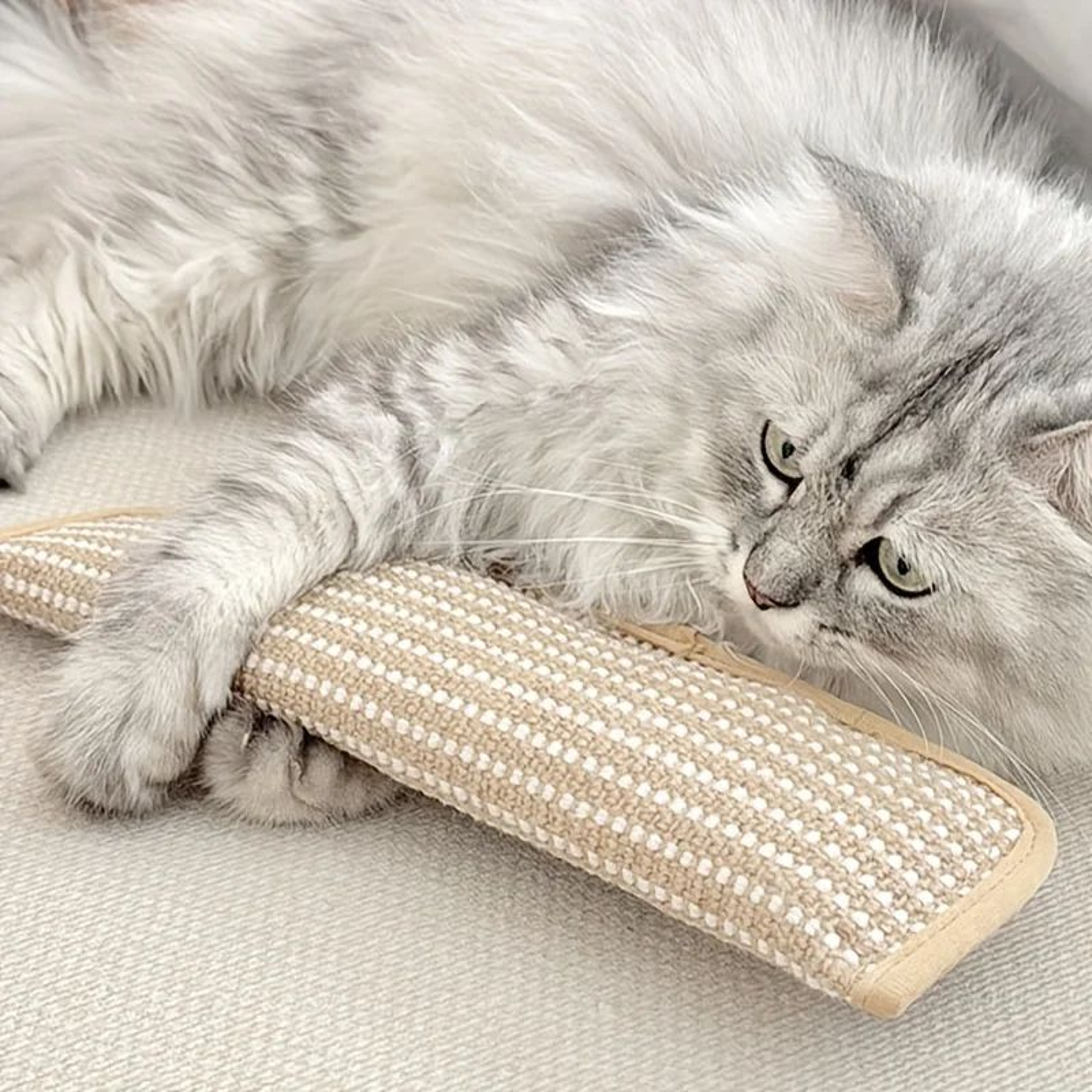 Sisal Cat Scratching Pad Bed With Cushion Non Slip Base 7