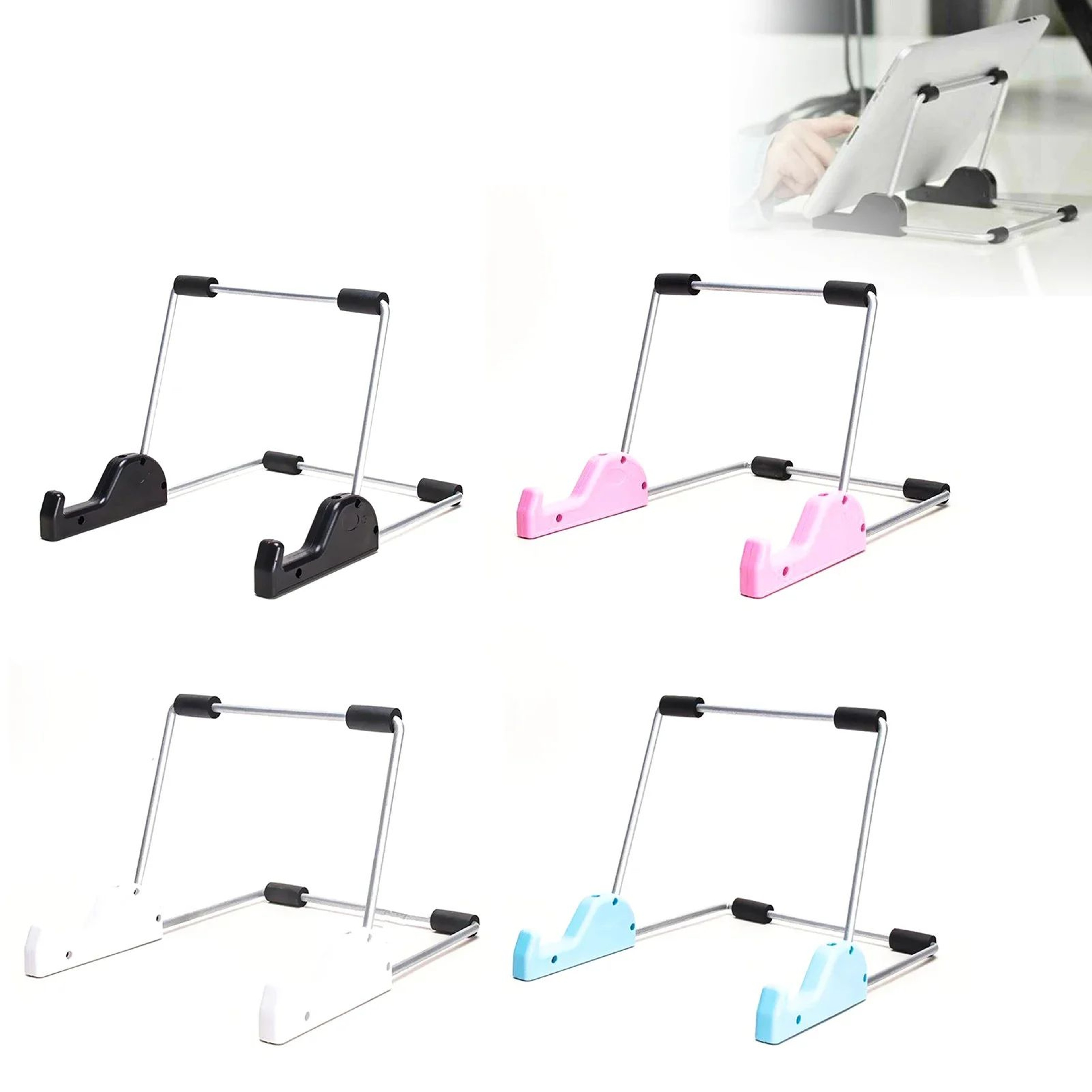 Adjustable Tablet Stand Holder Flexible Stable Desktop Mount 10