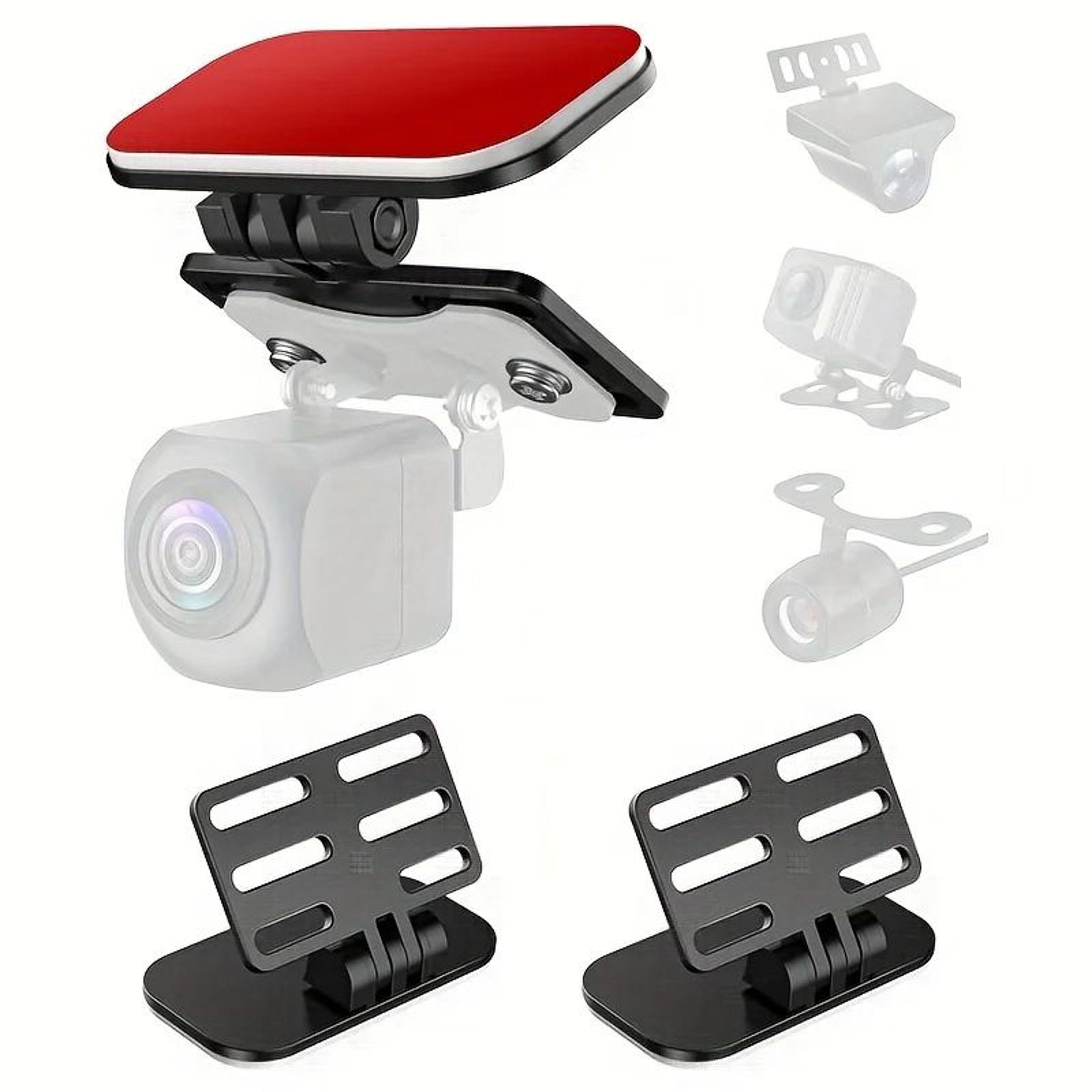 Adjustable Rearview Camera Mount 180 Degree Angle Easy Install 0