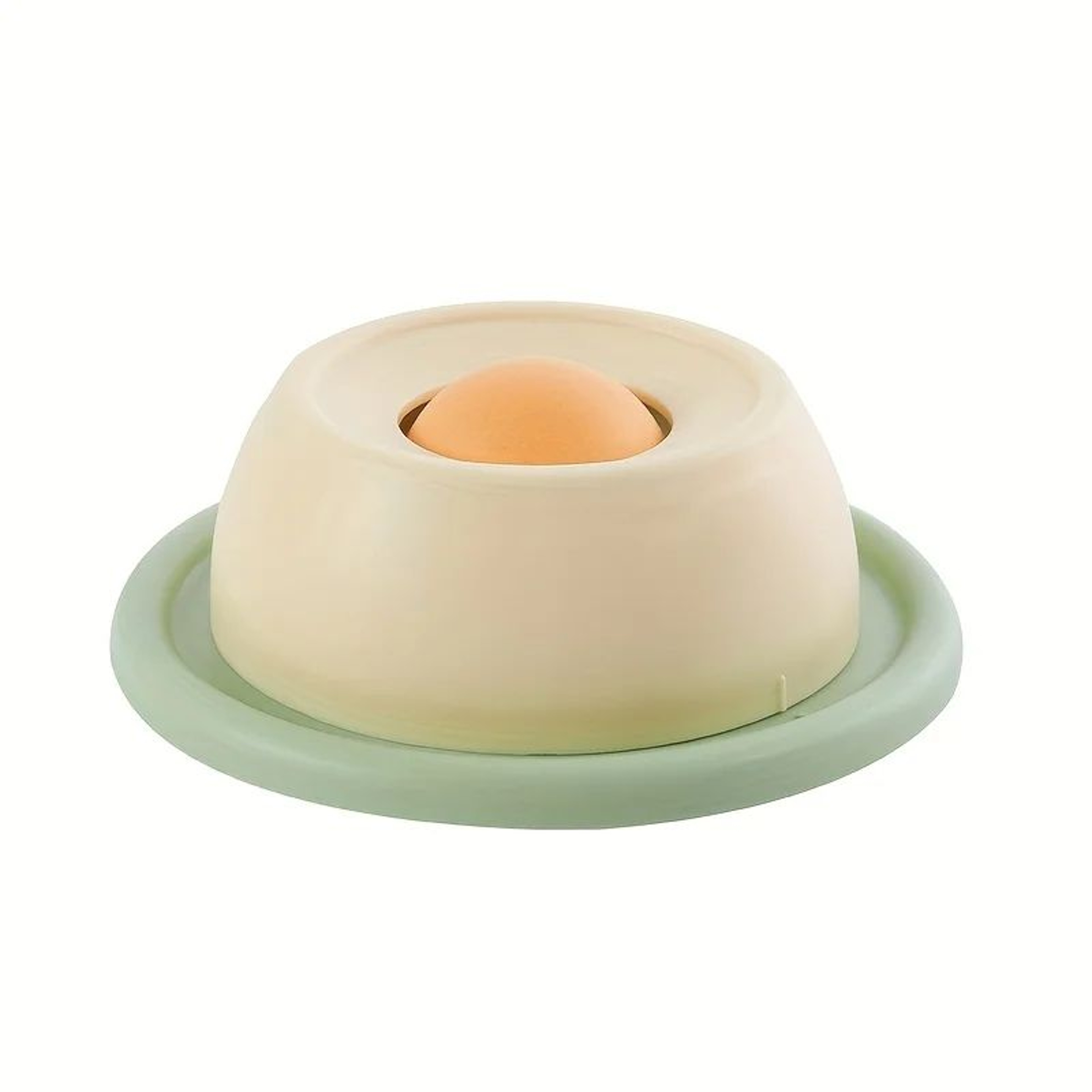 Interactive Cat Slow Feeder Toy Non Tipping Snack Plate 1