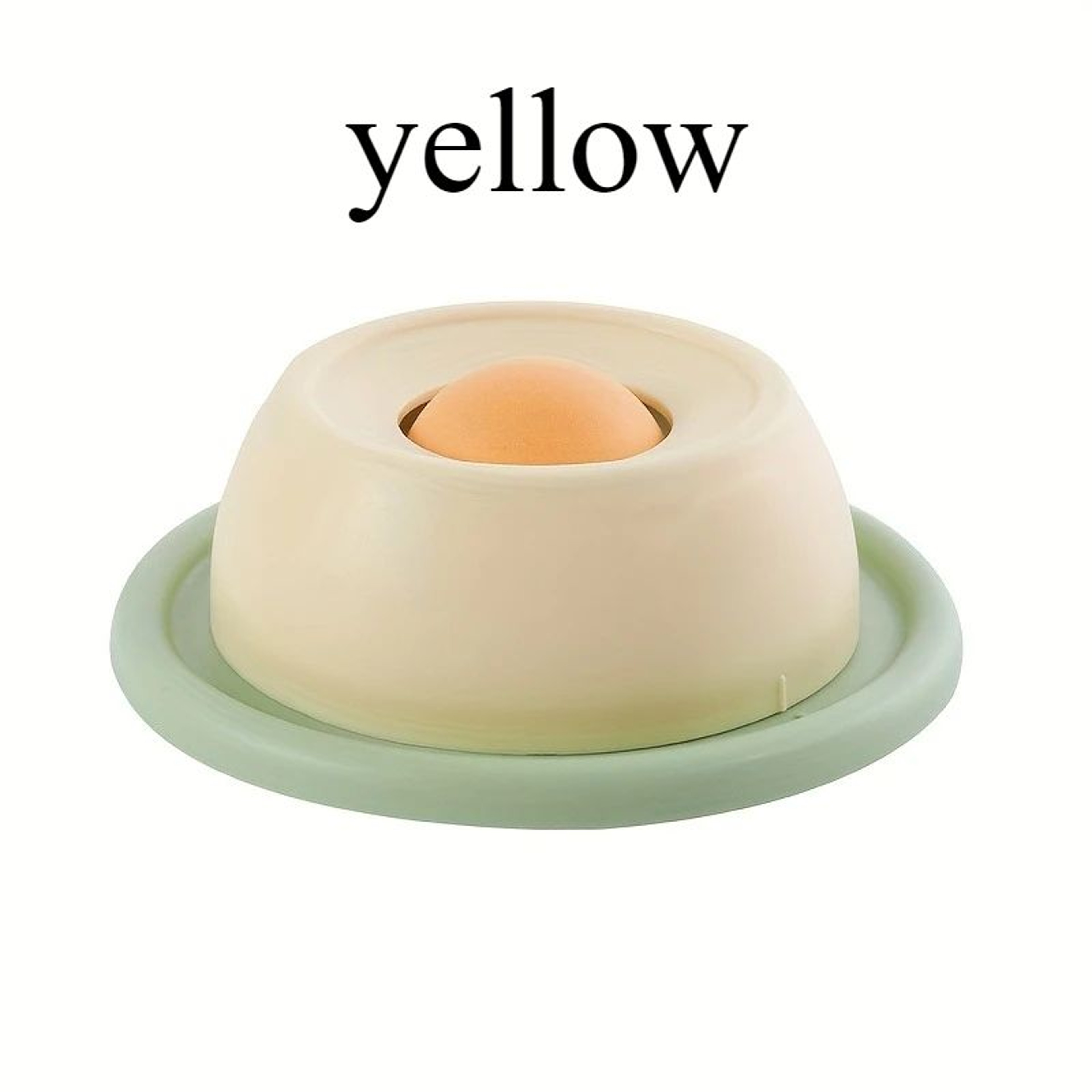 Interactive Cat Slow Feeder Toy Non Tipping Snack Plate 7