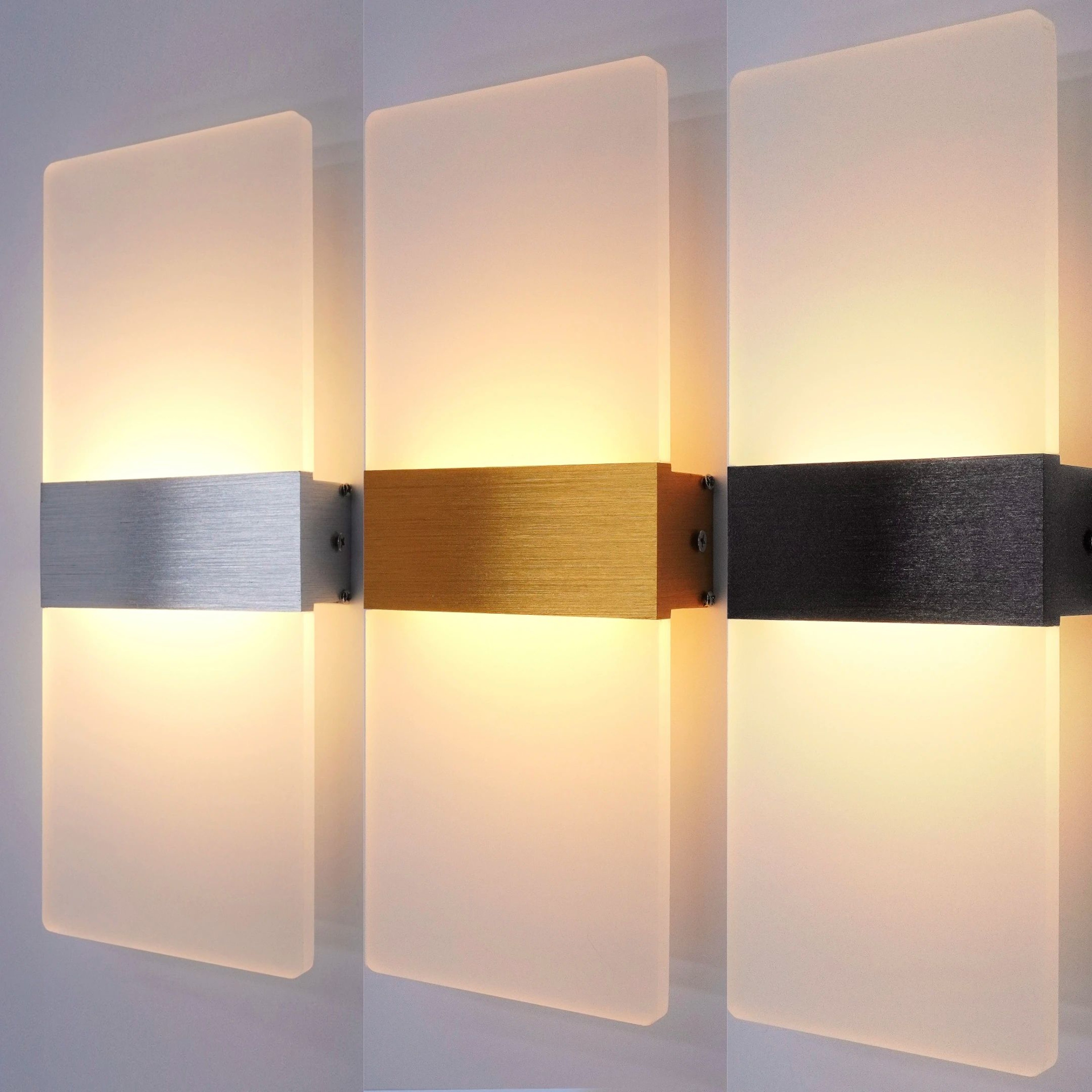Modern Minimalist LED Wall Lamp Aluminum Sconce 0