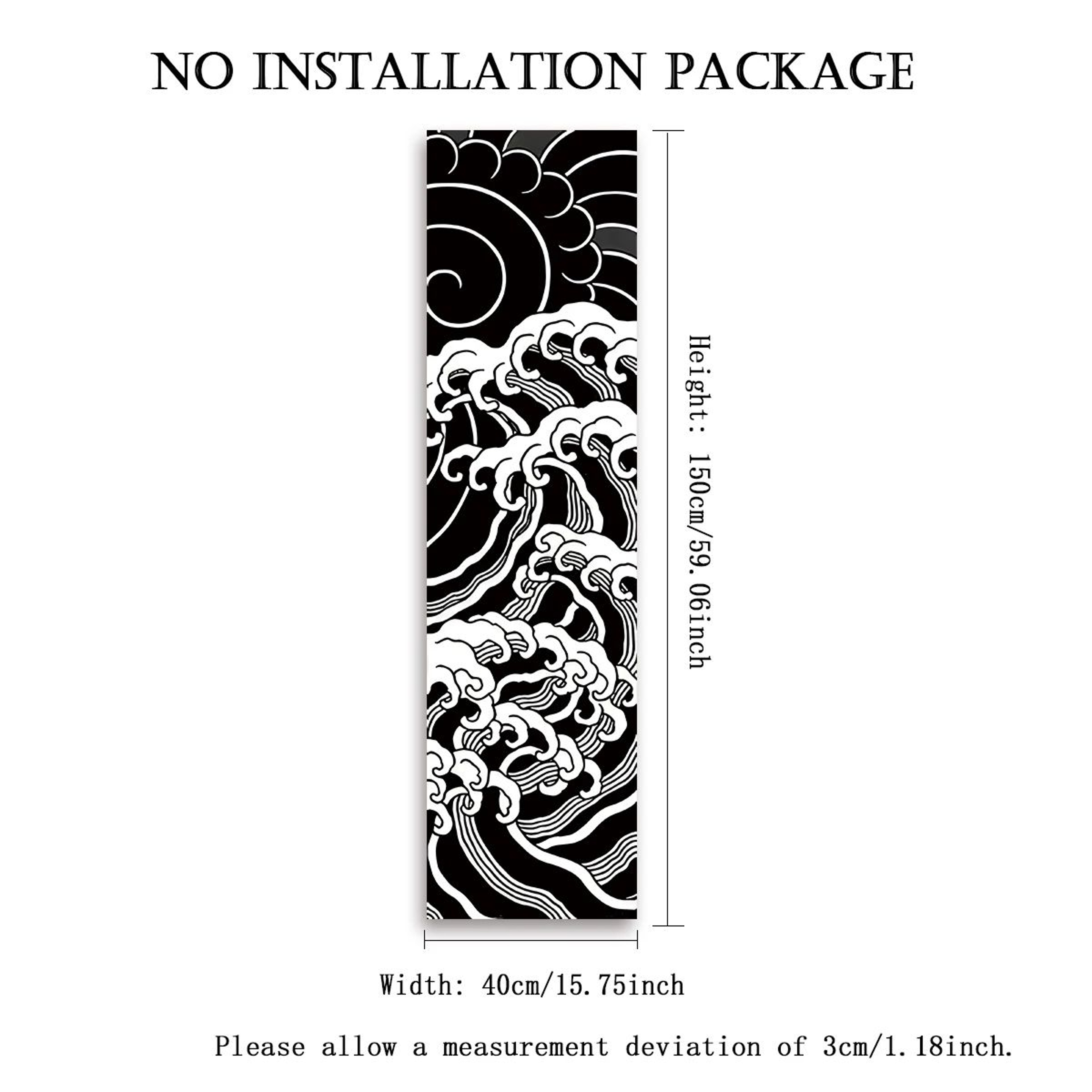 Japanese Wave Red Sun Wall Tapestry 9