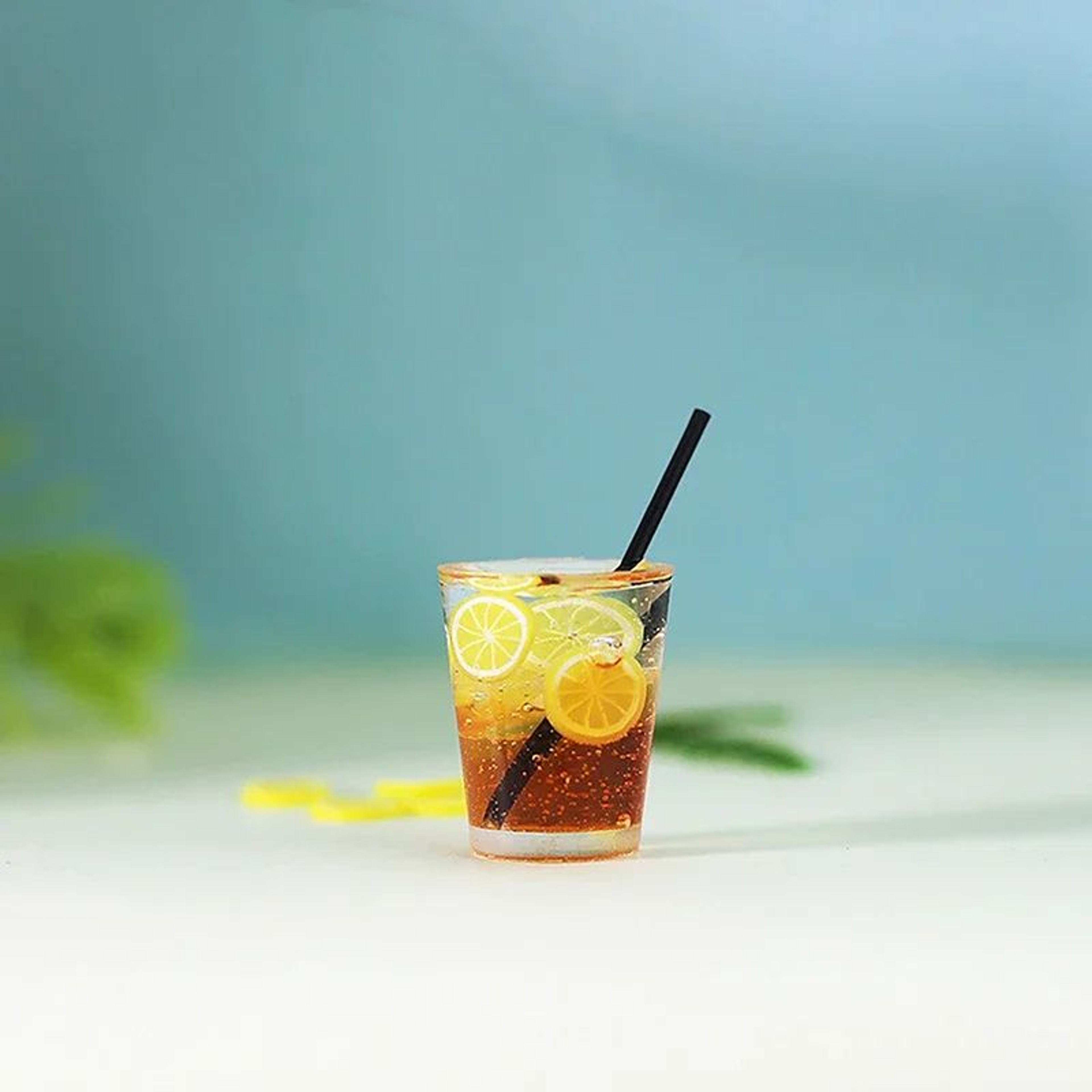 Miniature Cocktail Drinks Dollhouse Accessories Set 8