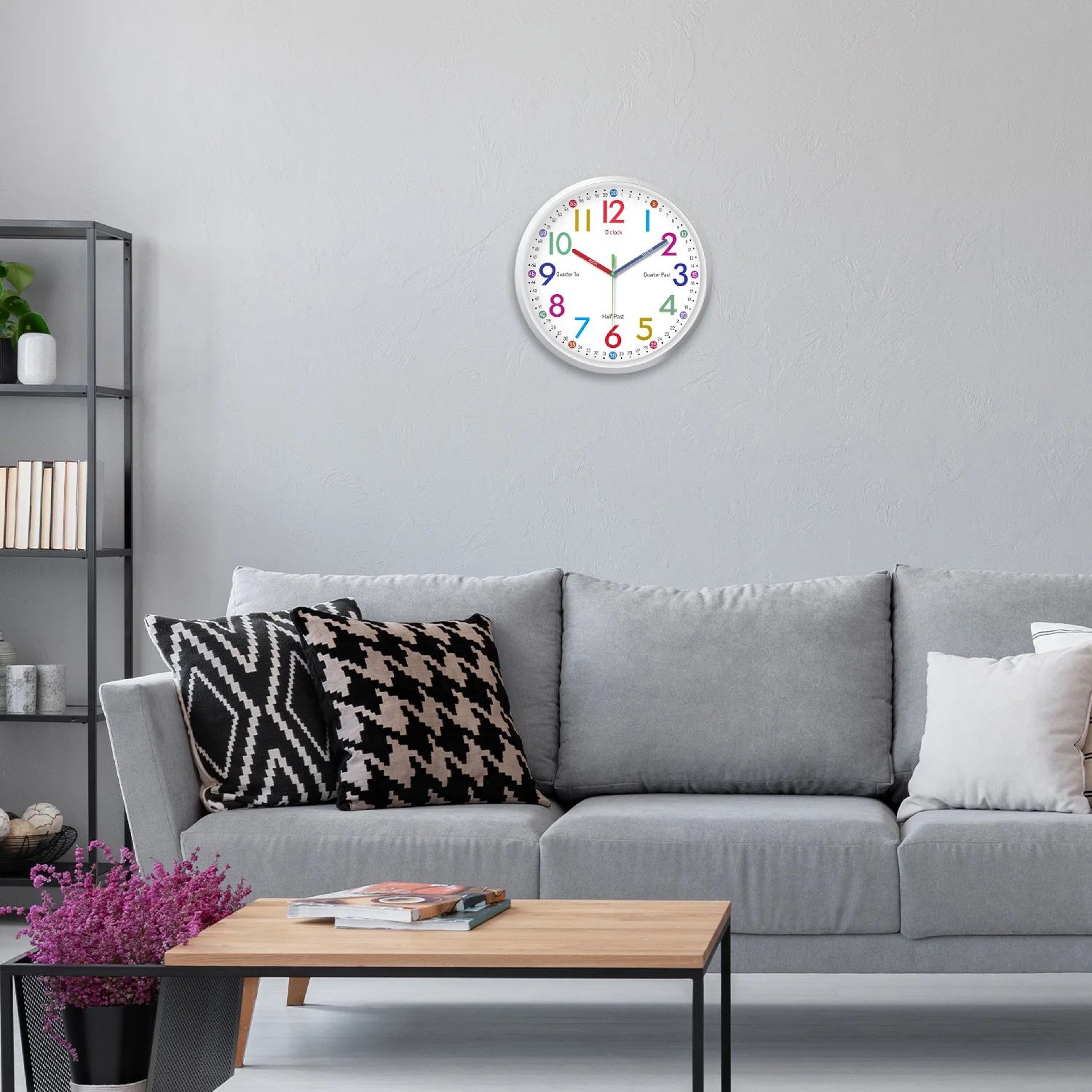 Minimalist Silent 8 Inch Wall Clock 4