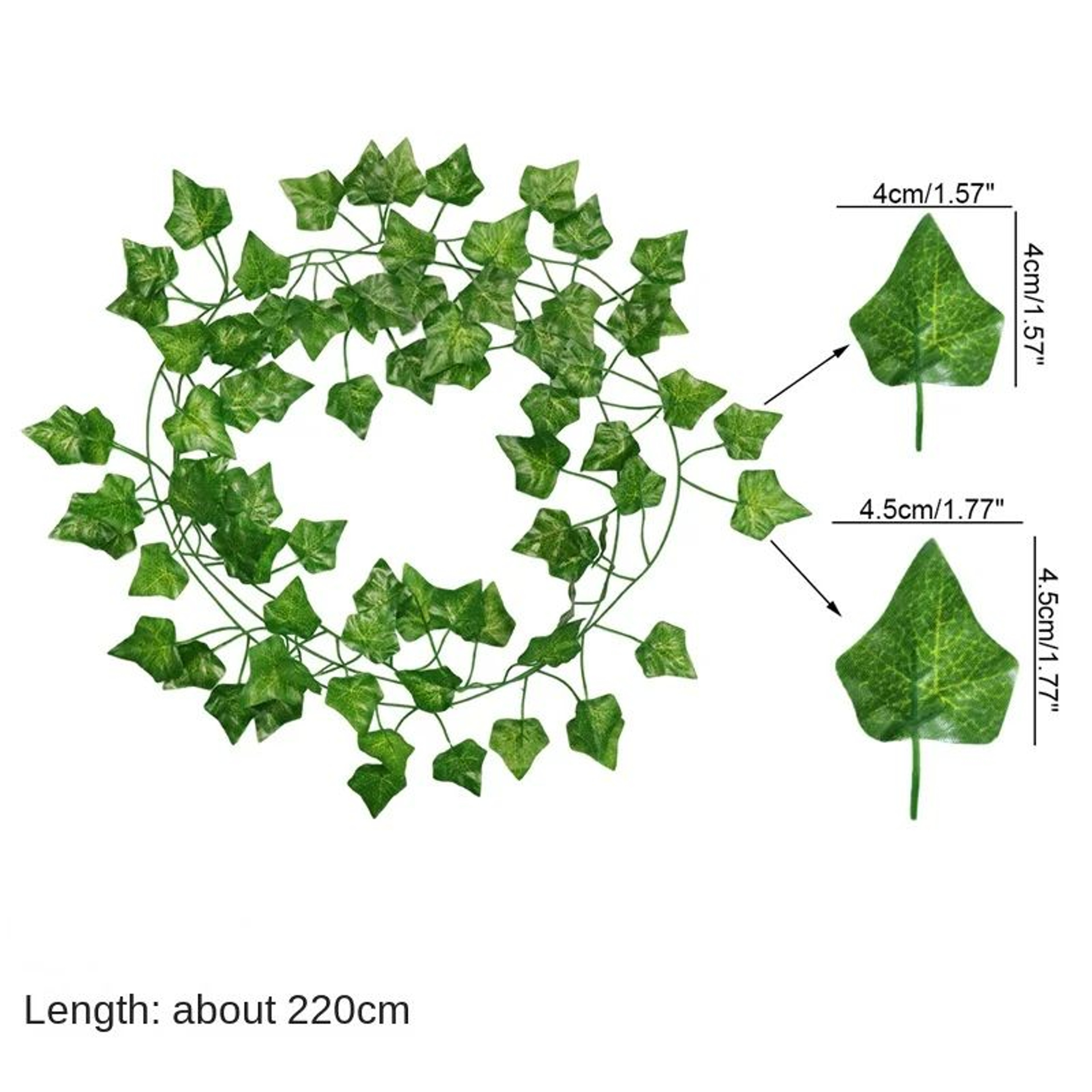 Artificial Ivy Leaf Garland Wall Decor 12