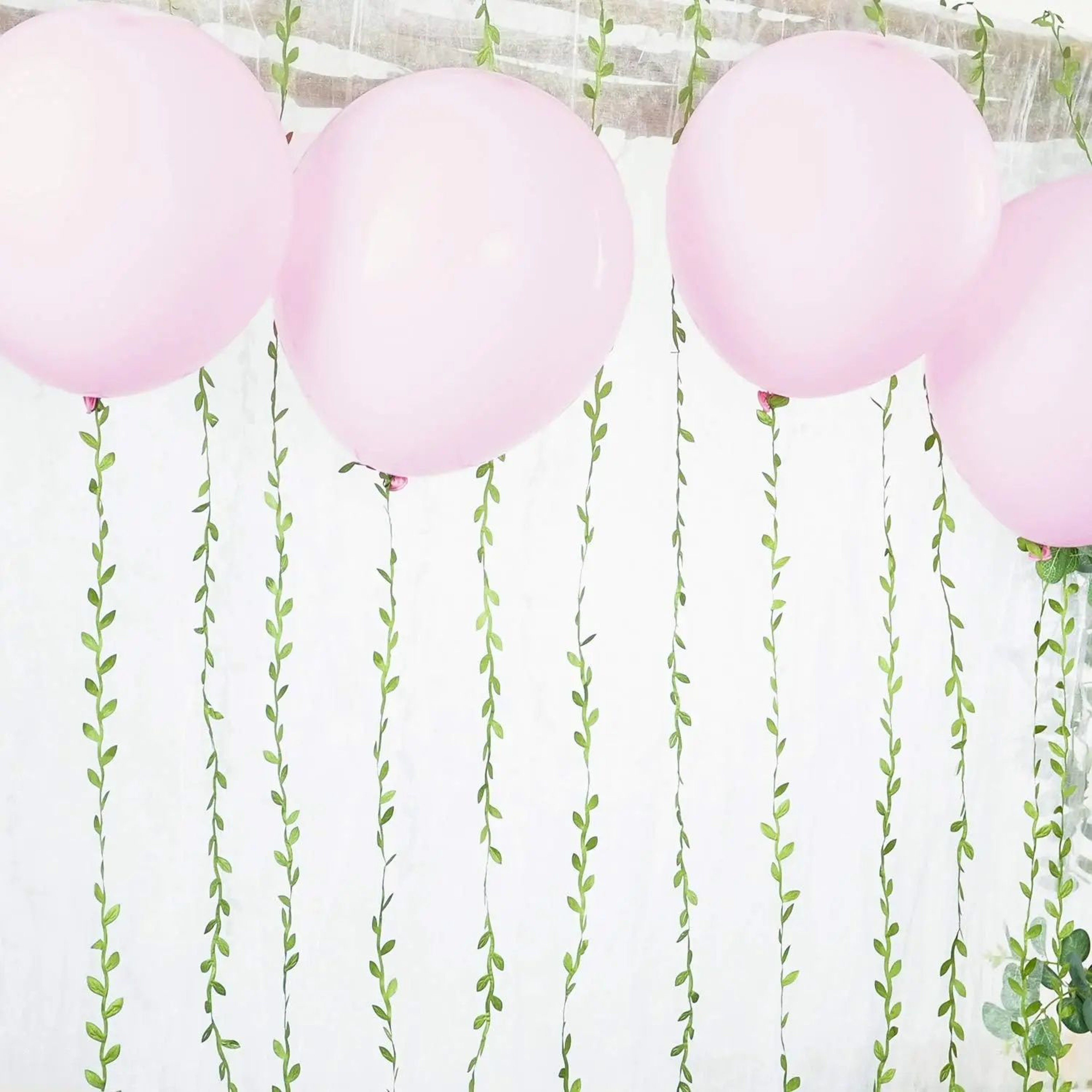 Artificial Green Leaf Vine Ribbon For DIY Crafts 3