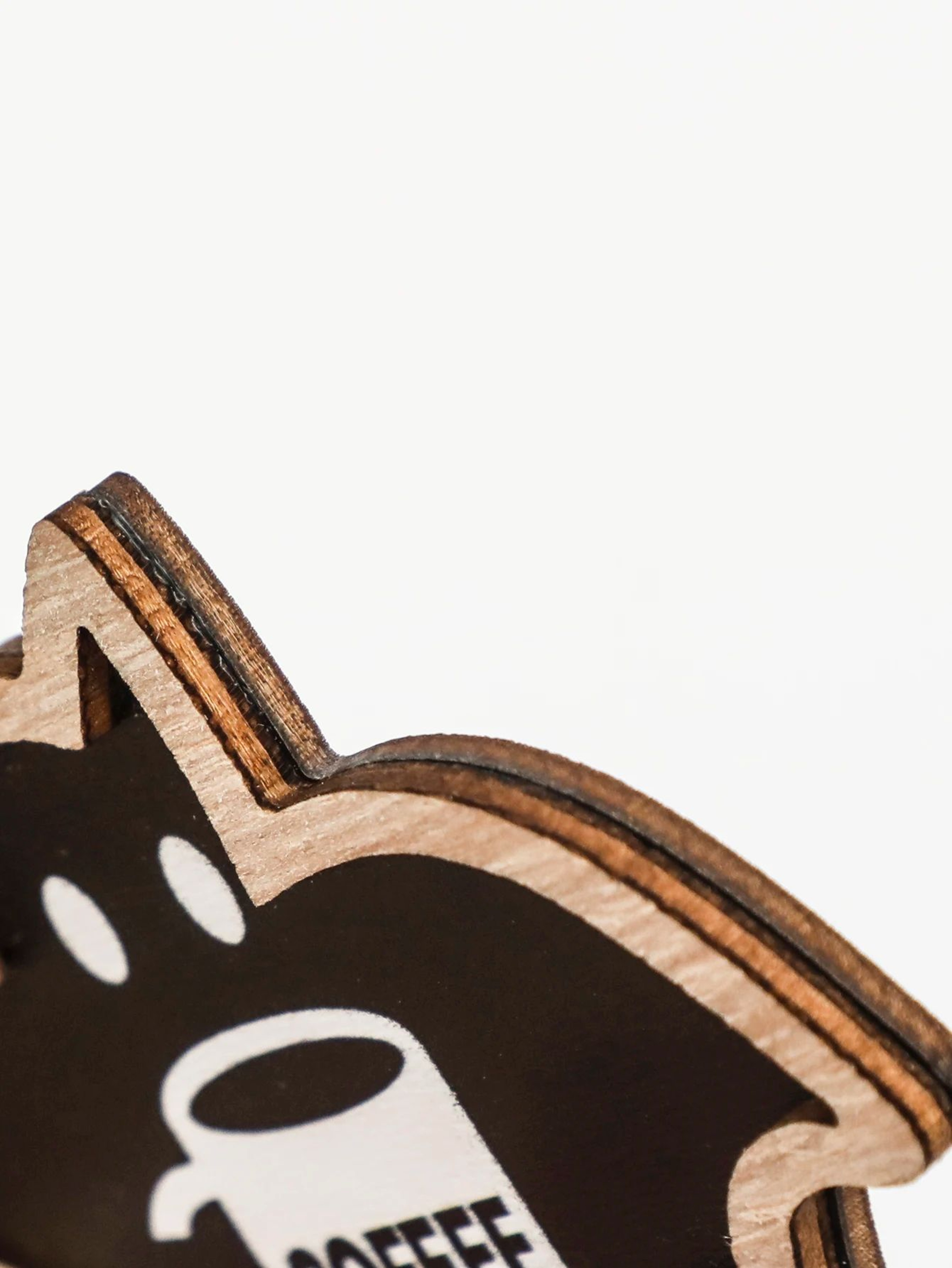 Cute Wooden Bat Coffee Cup Hanging Decor 6
