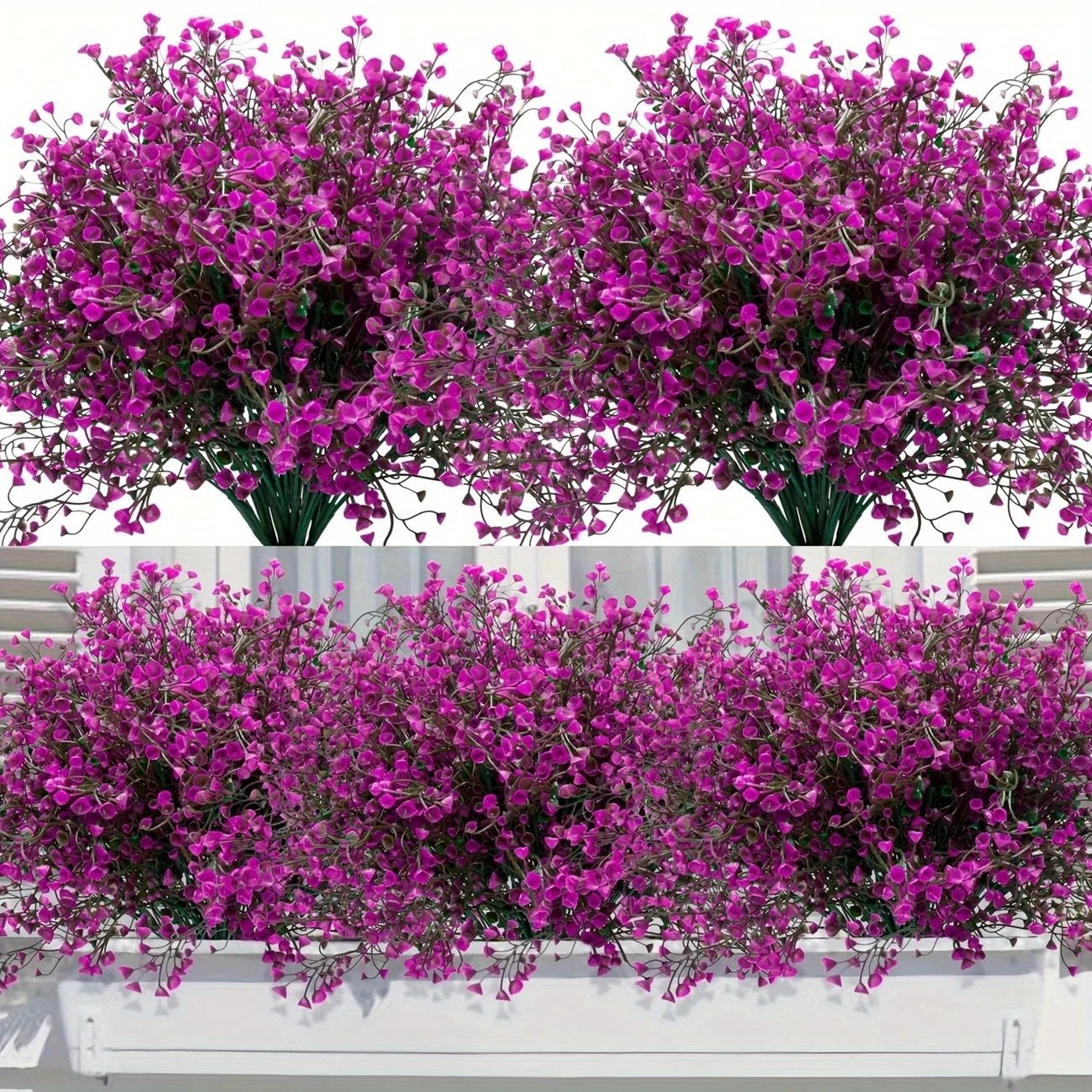 UV Resistant Artificial Outdoor Flowers Set 7