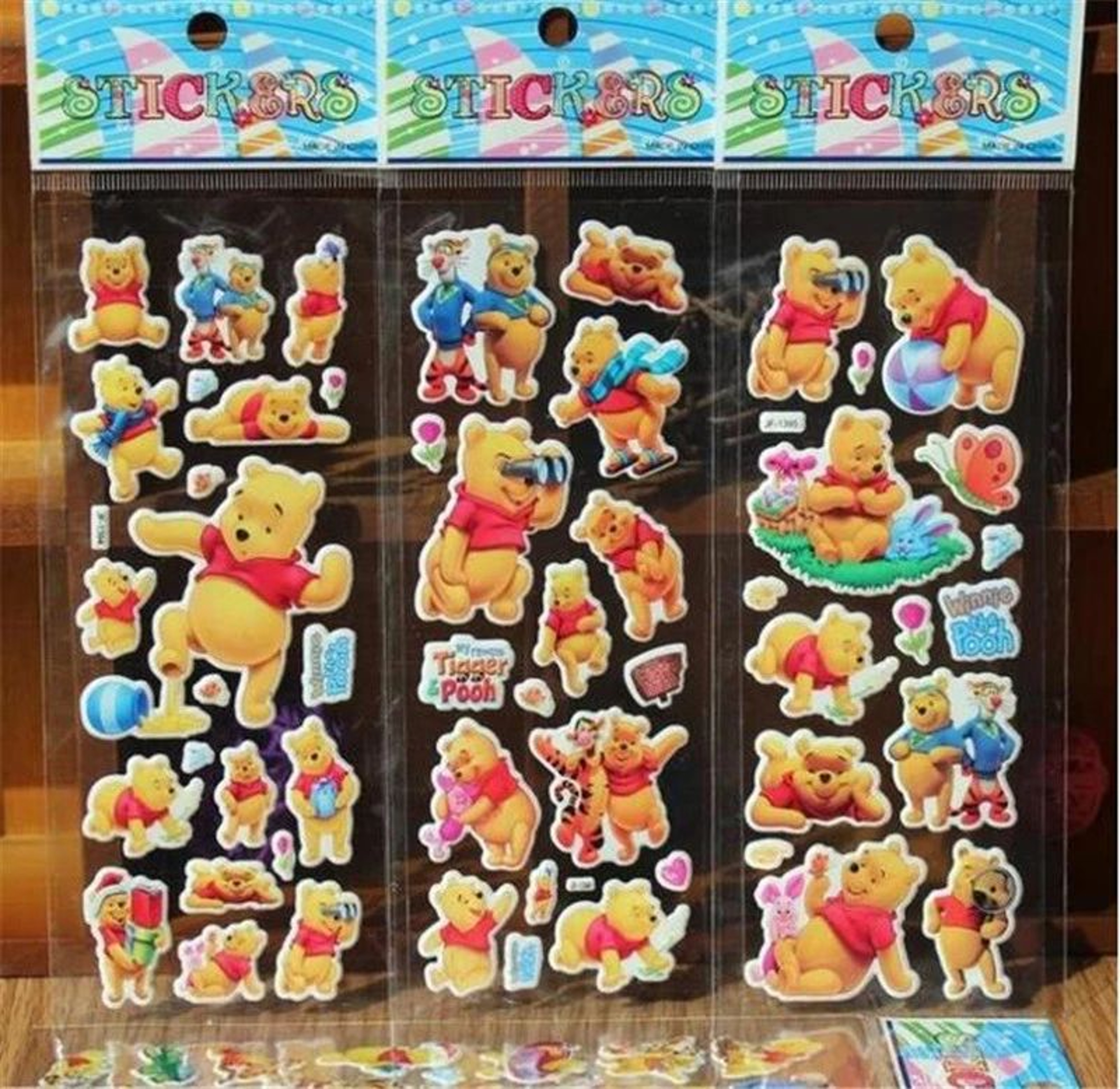 Cartoon Bear Wall Sticker For Kids Room Decoration 27