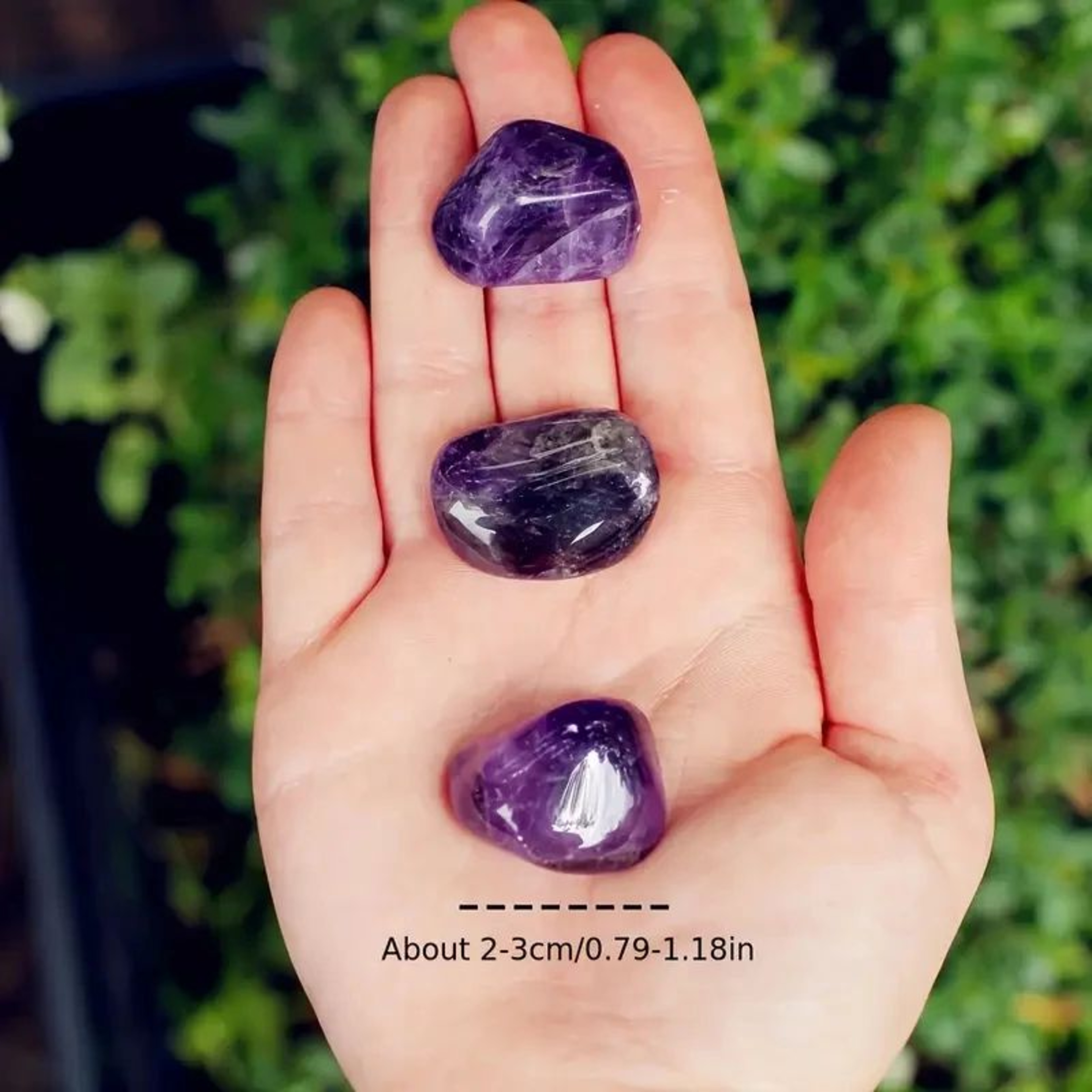 Natural Amethyst Crystal Tumbled Stones 1
