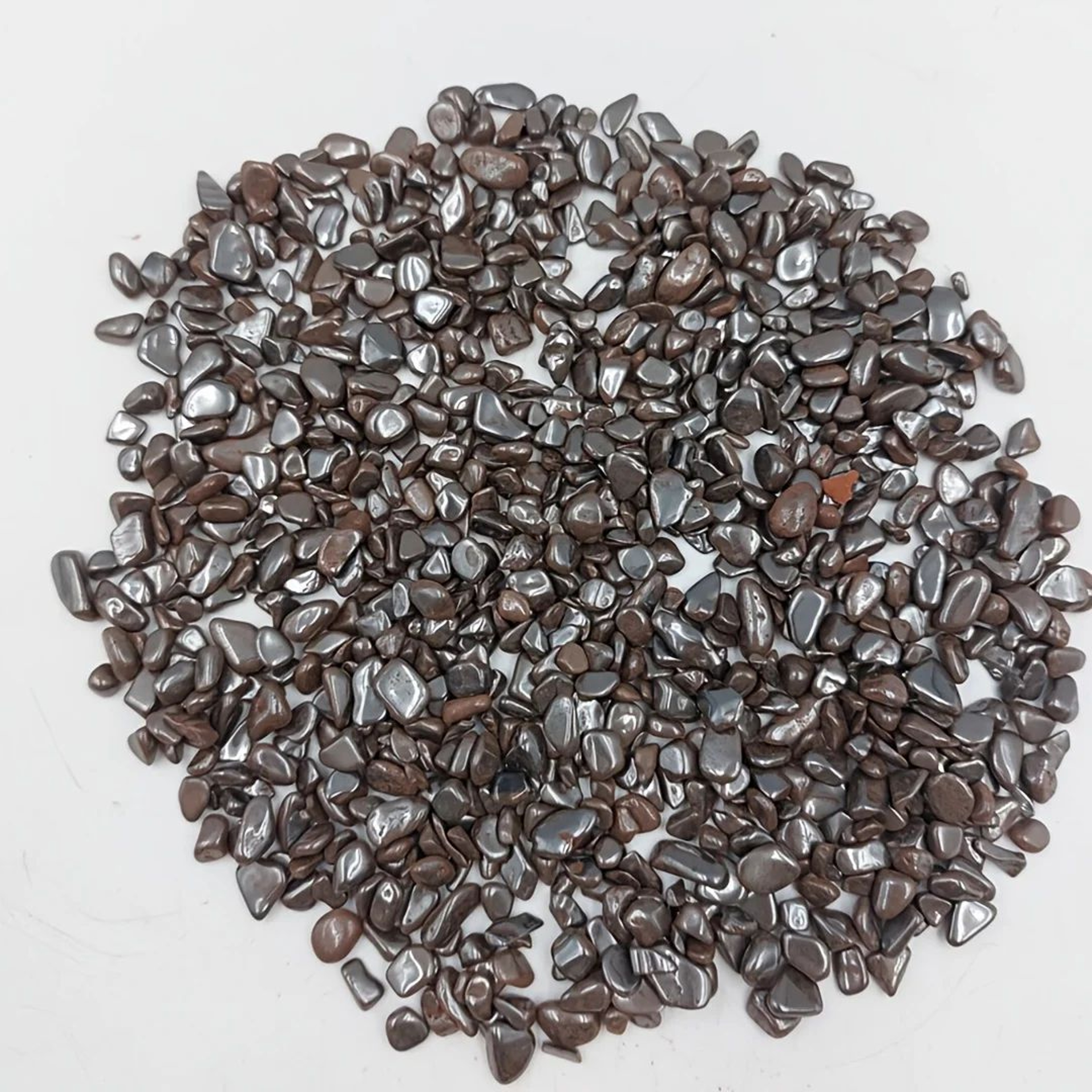 Polished Hematite Crystal Chips Decorative Stones 3