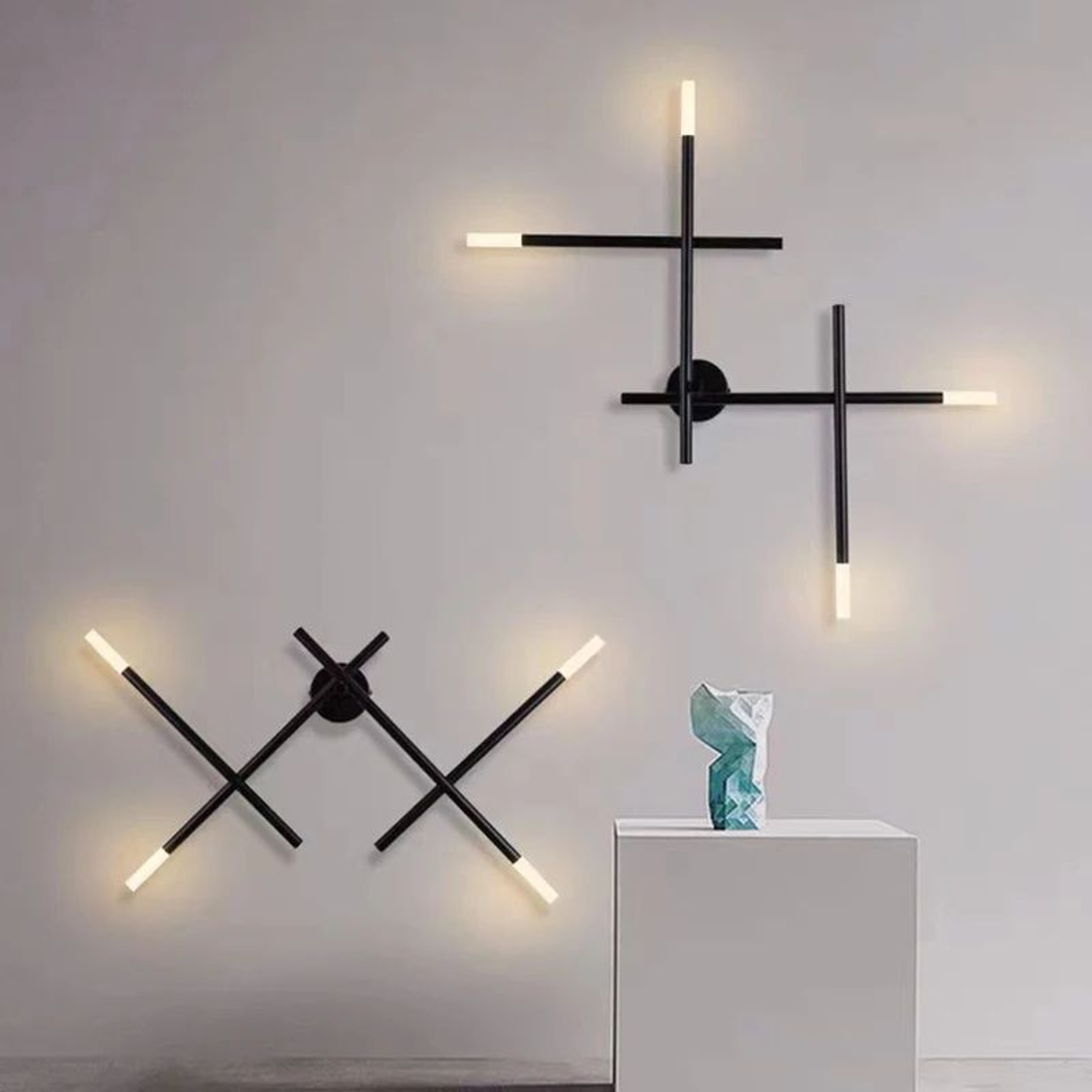Nordic Cross LED Wall Sconce Lamp 0