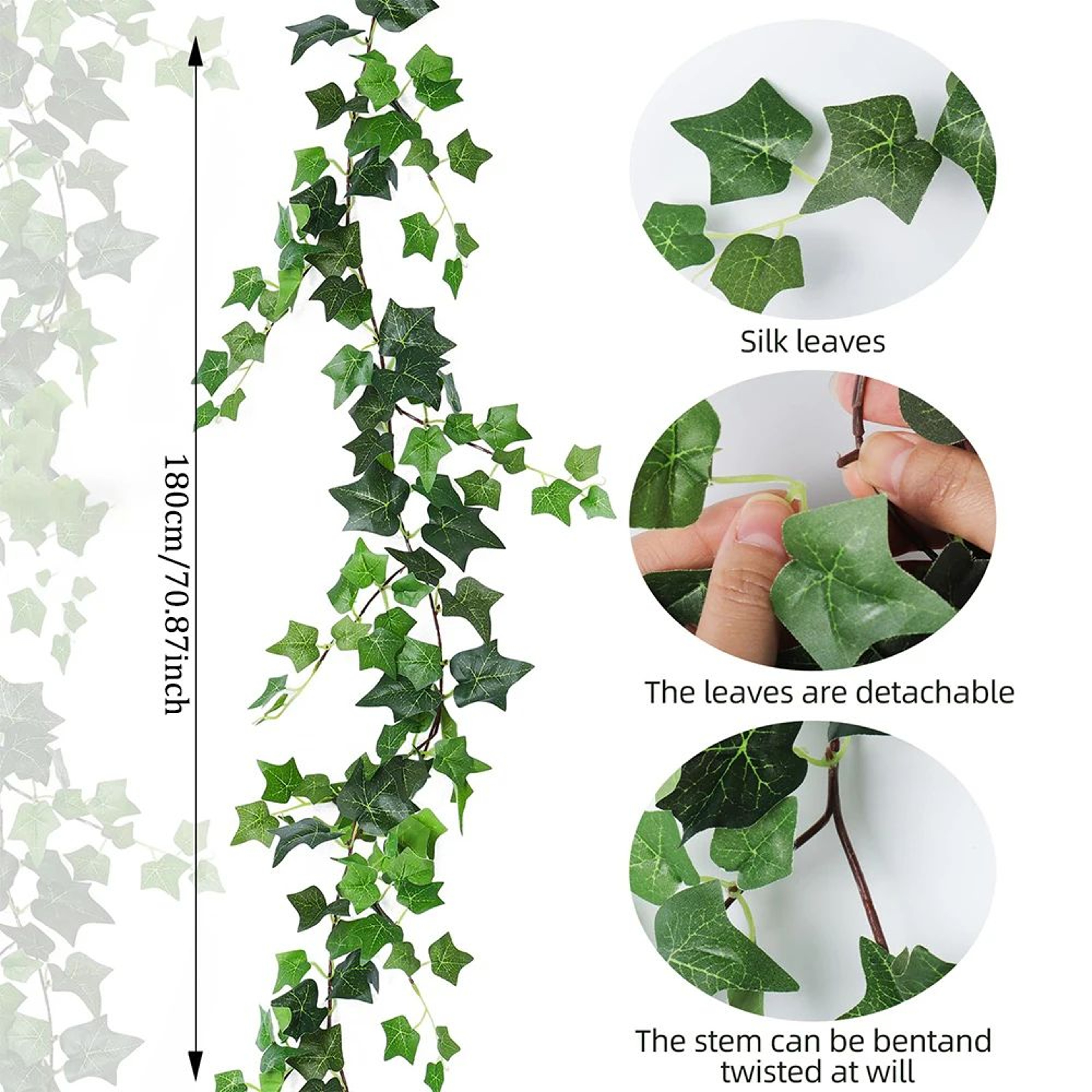 Artificial Ivy Vine Hanging Garland 6