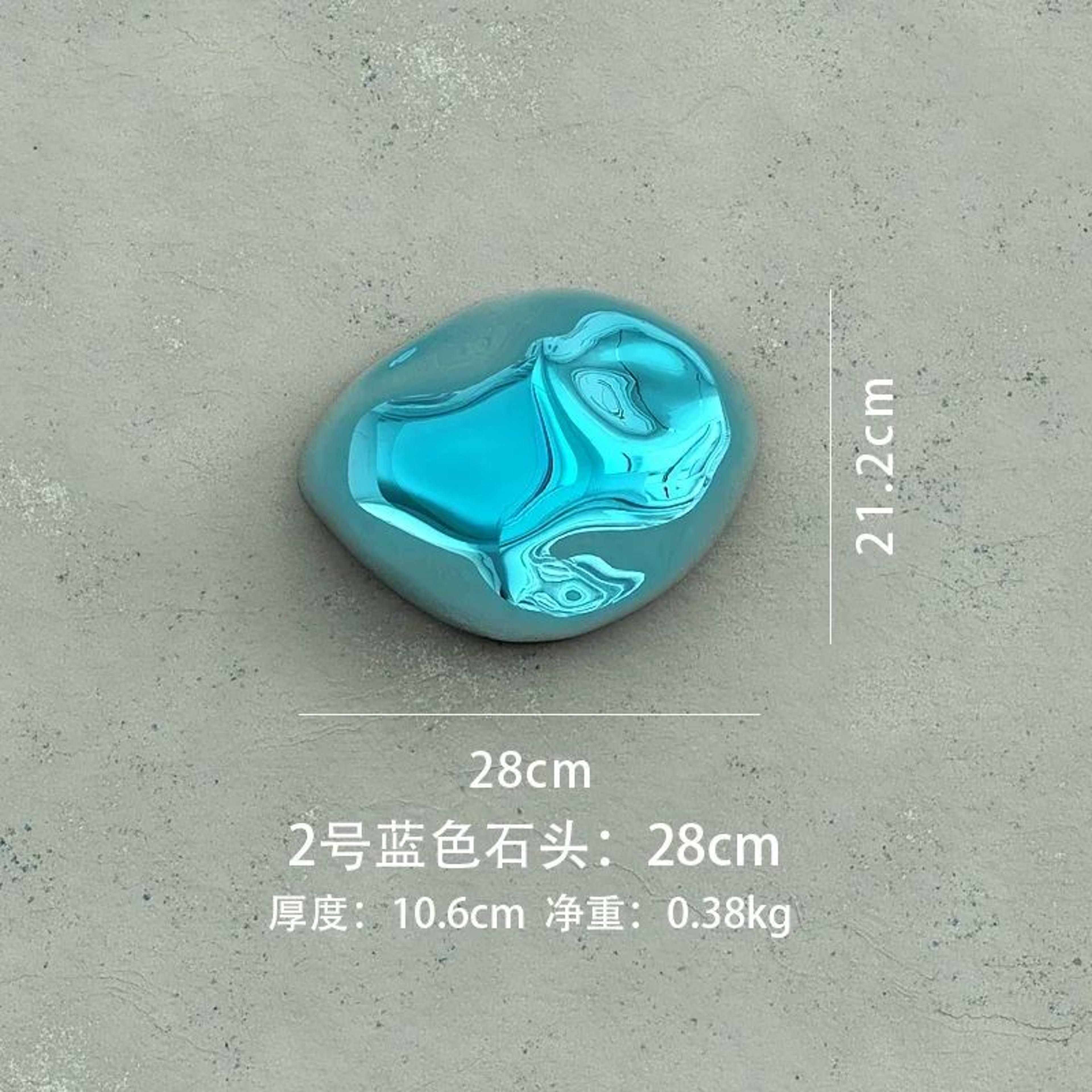 Abstract Stone Style Wall Hanging Pendant Decor 16