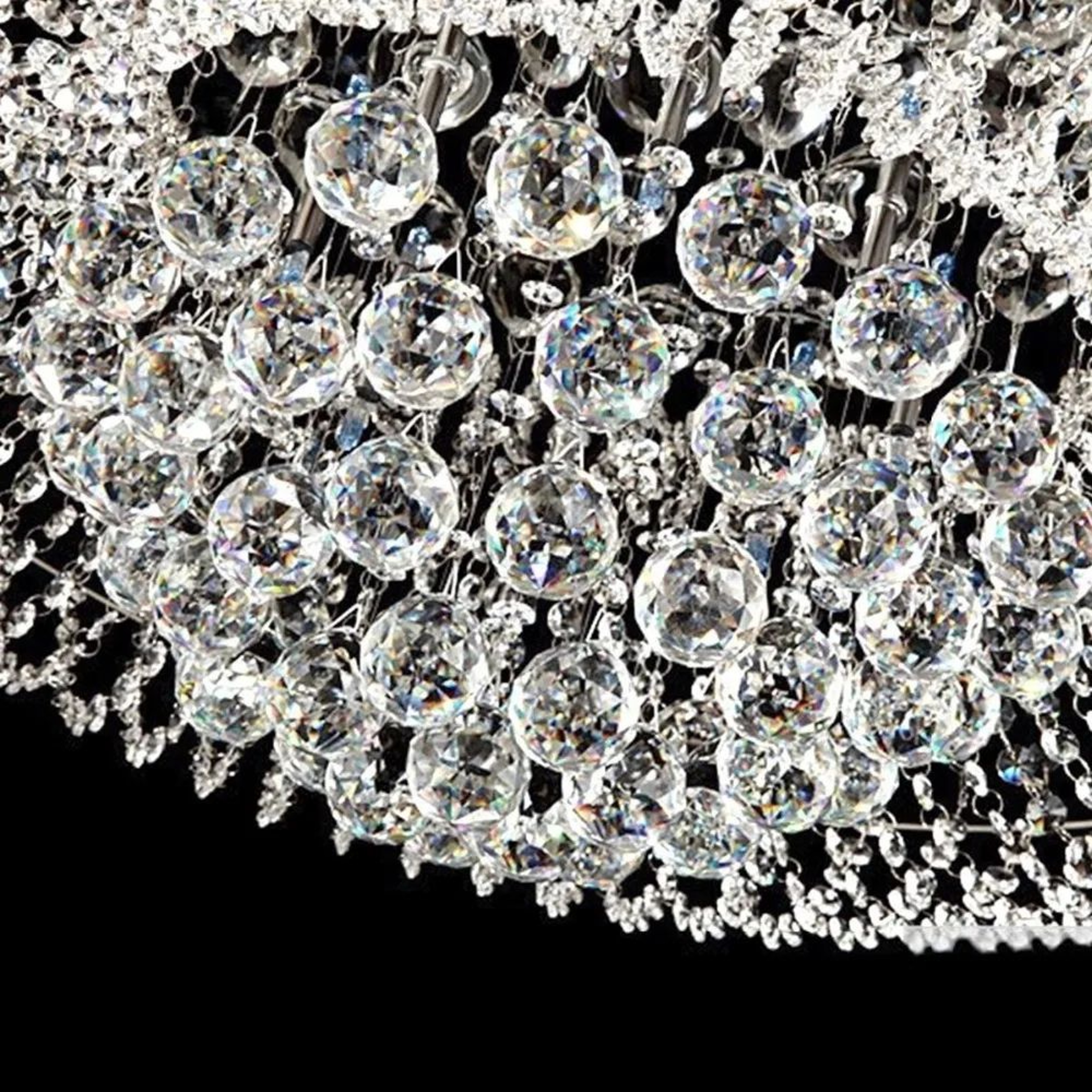 Faceted Crystal Ball Prism Suncatcher Chandelier Pendant 8