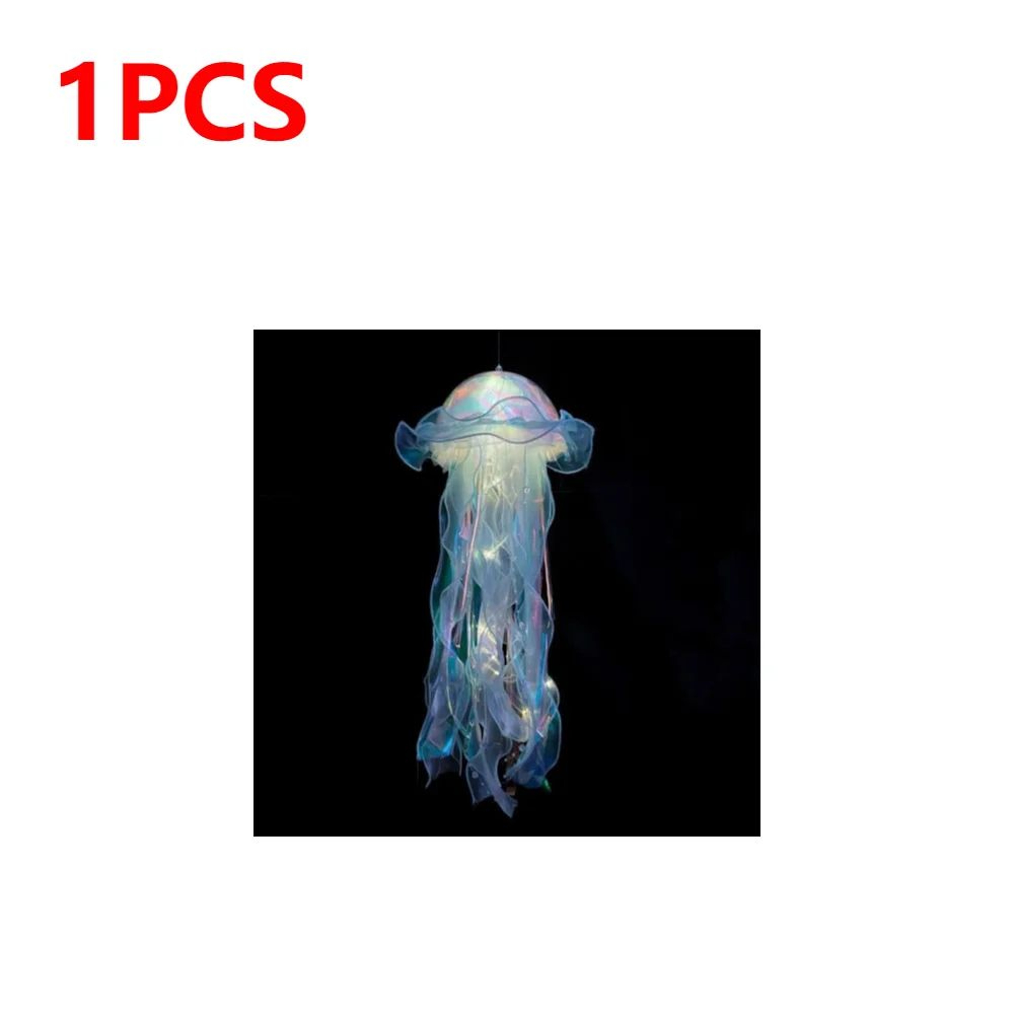 DIY Jellyfish Hanging LED Ceiling Lamp 6