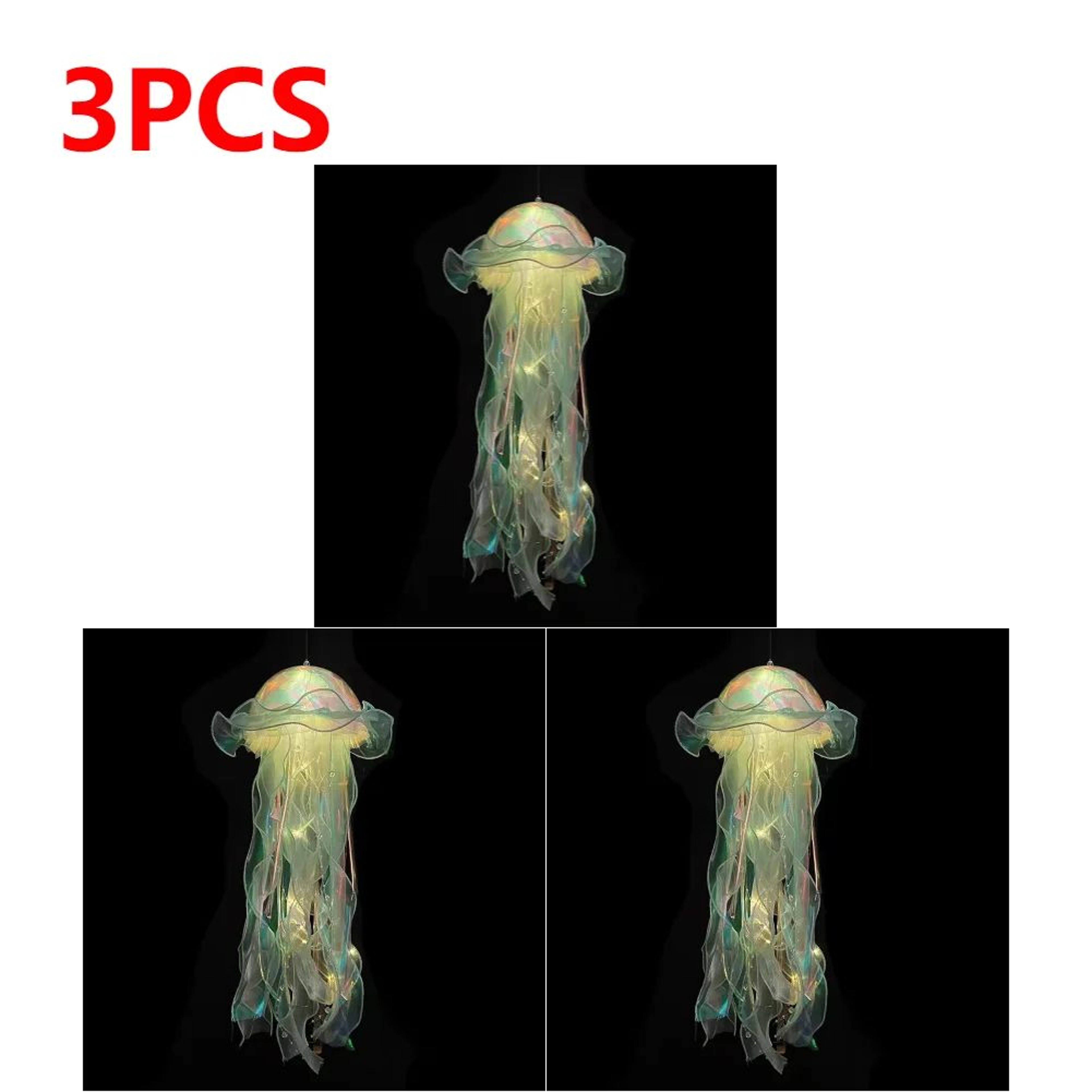 DIY Jellyfish Hanging LED Ceiling Lamp 27
