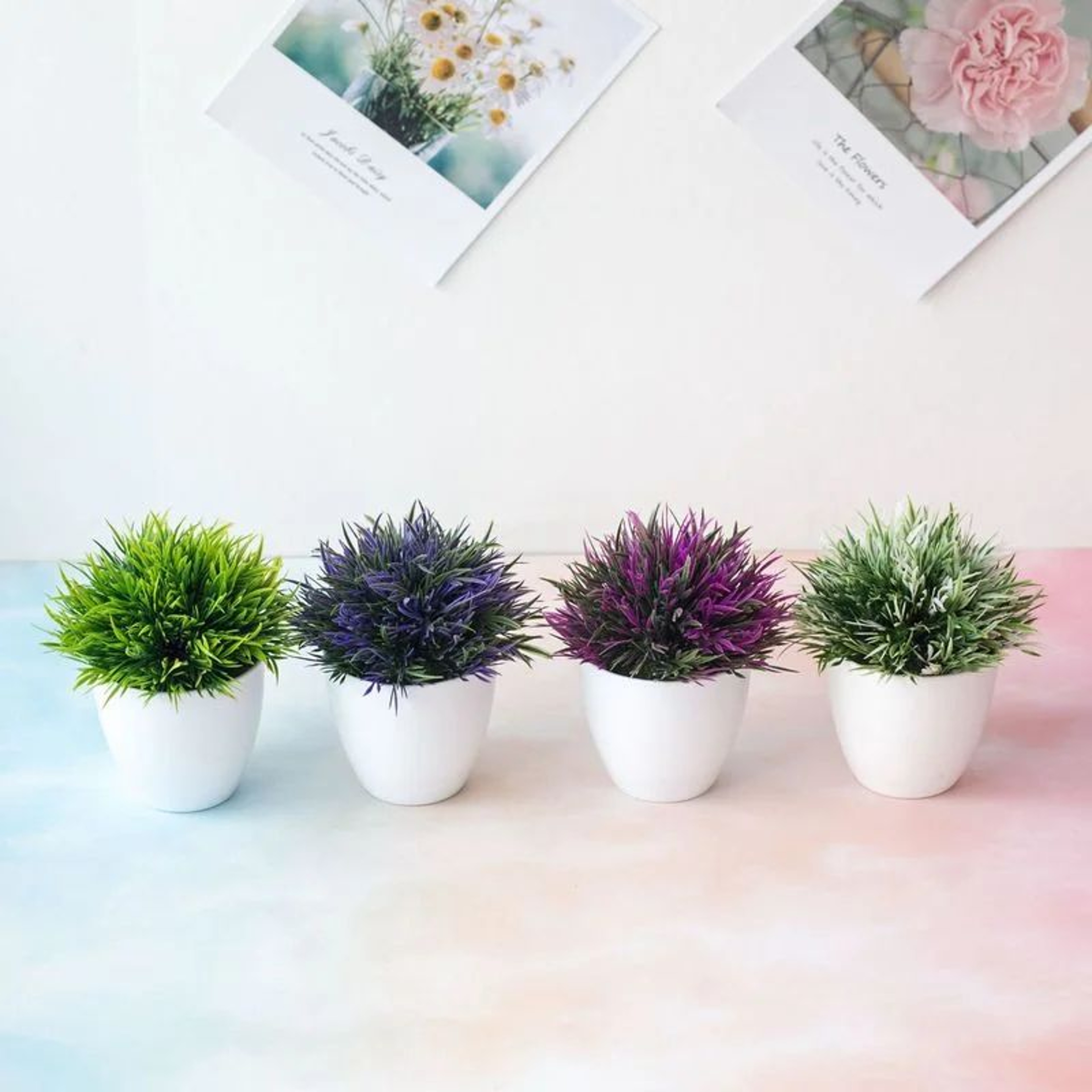 Mini Artificial Bonsai Potted Plant Decor 3