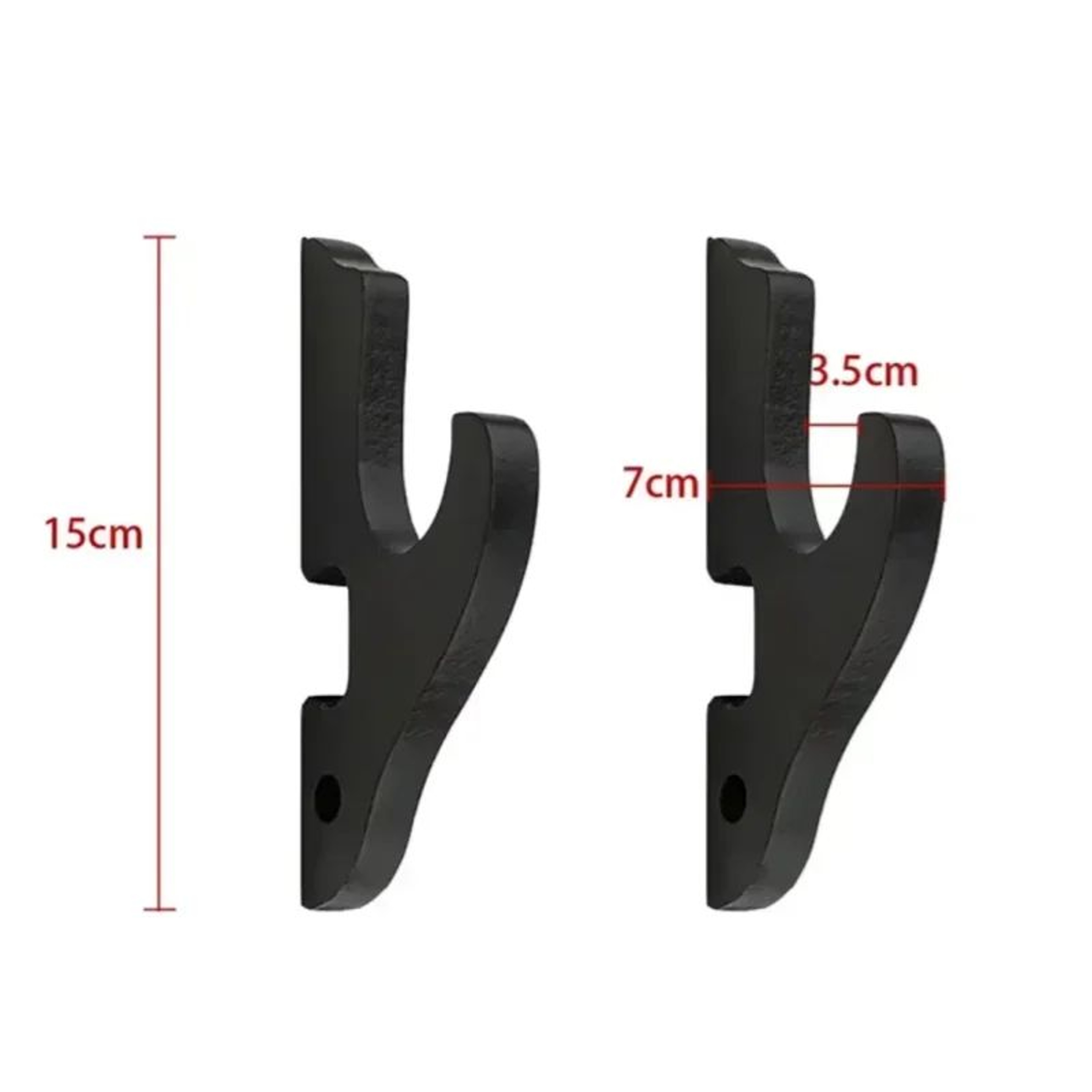 Wall Mounted Wooden Sword Display Rack 6