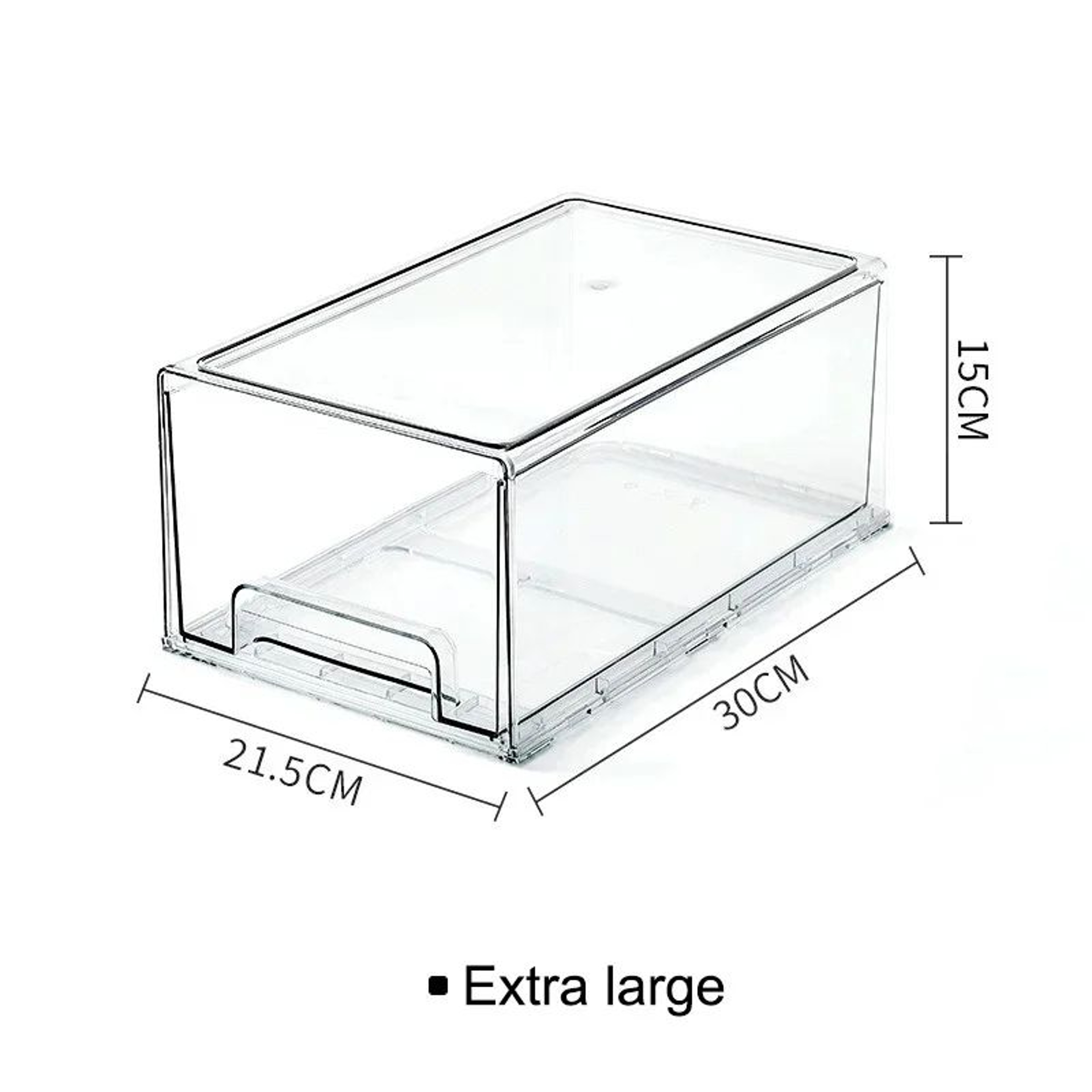 Refrigerator Drawer Storage Box Organizer 8