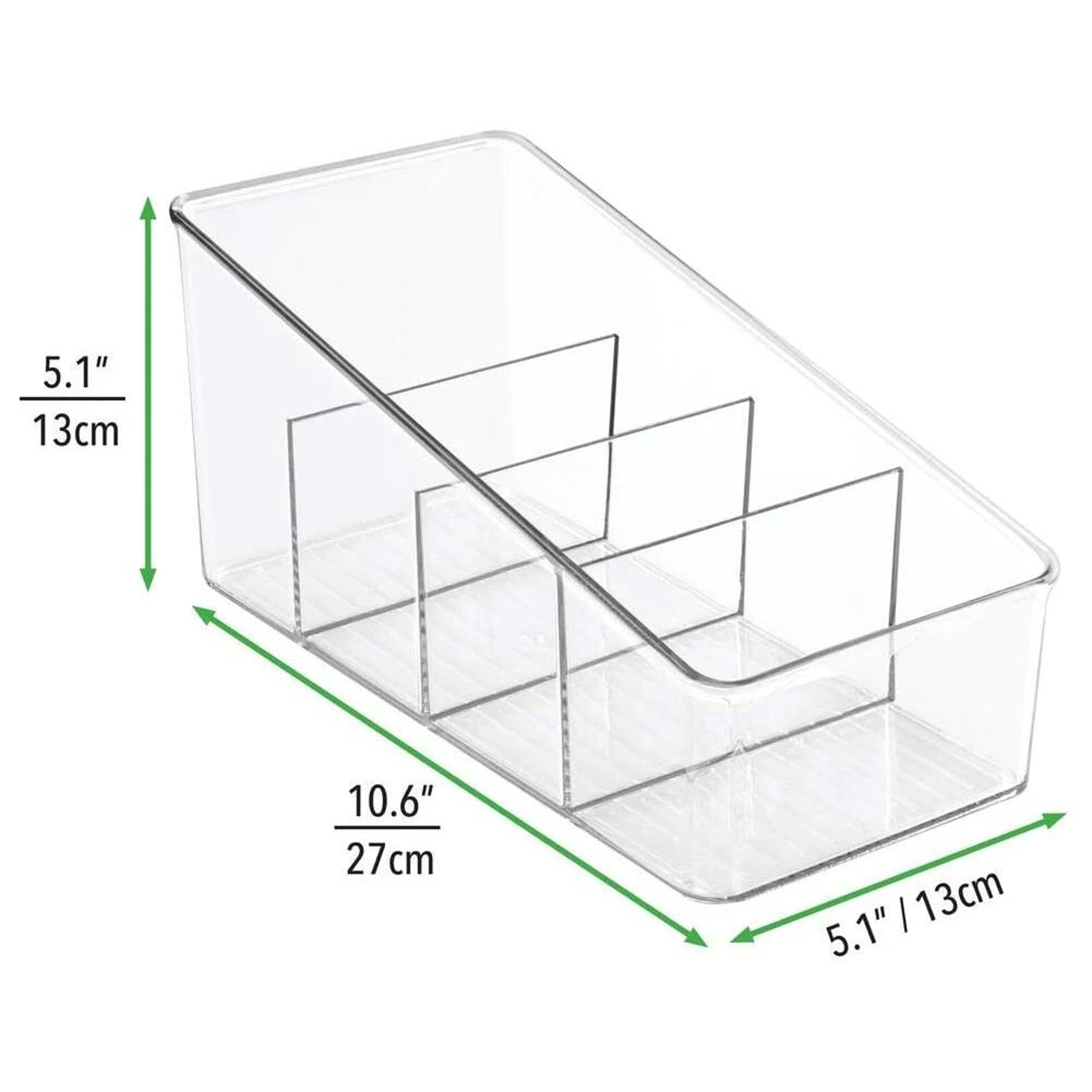 4 Layer Transparent Food Storage Organizer Box 6