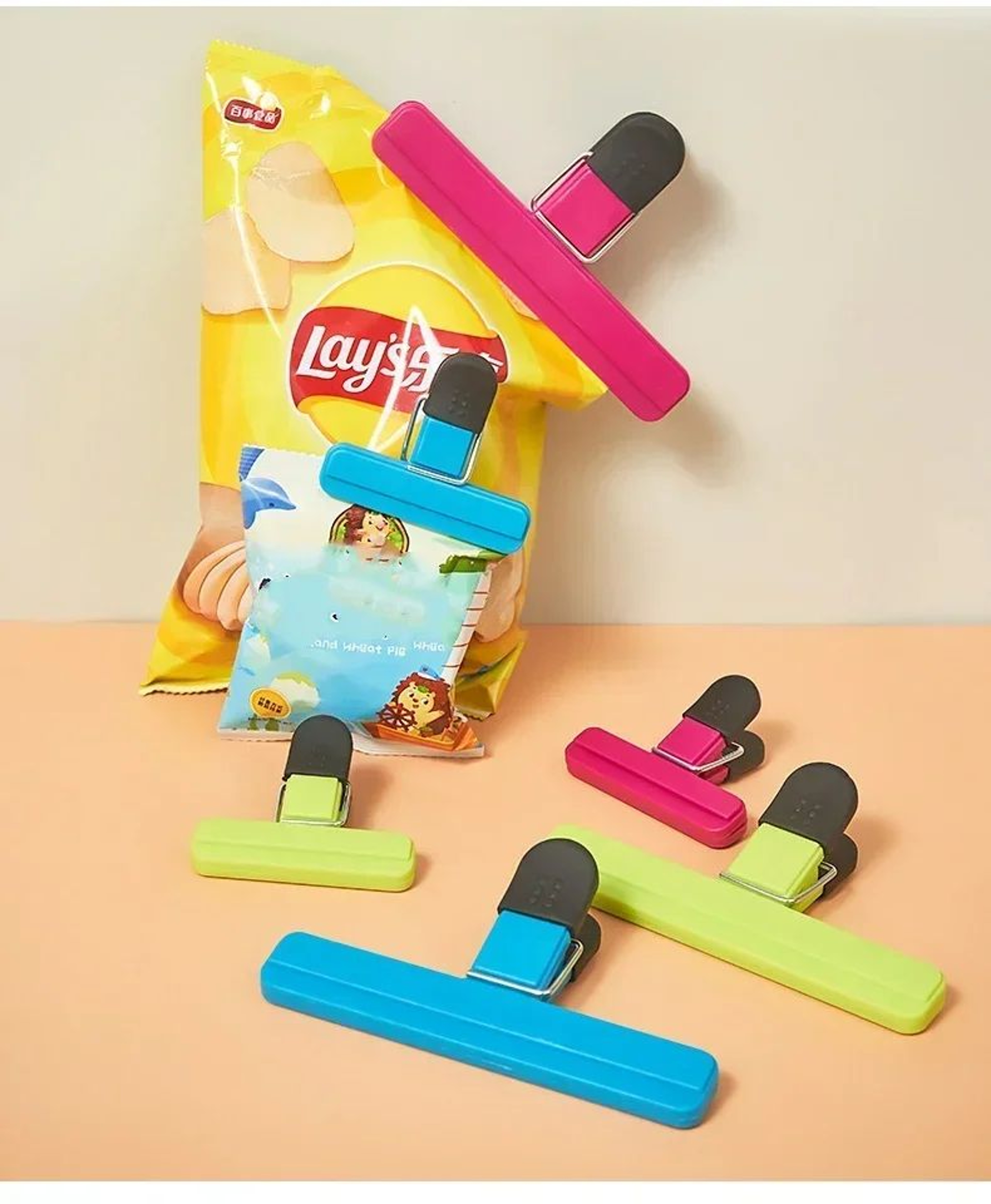 Heavy Duty Reusable Food Bag Clips Set 11