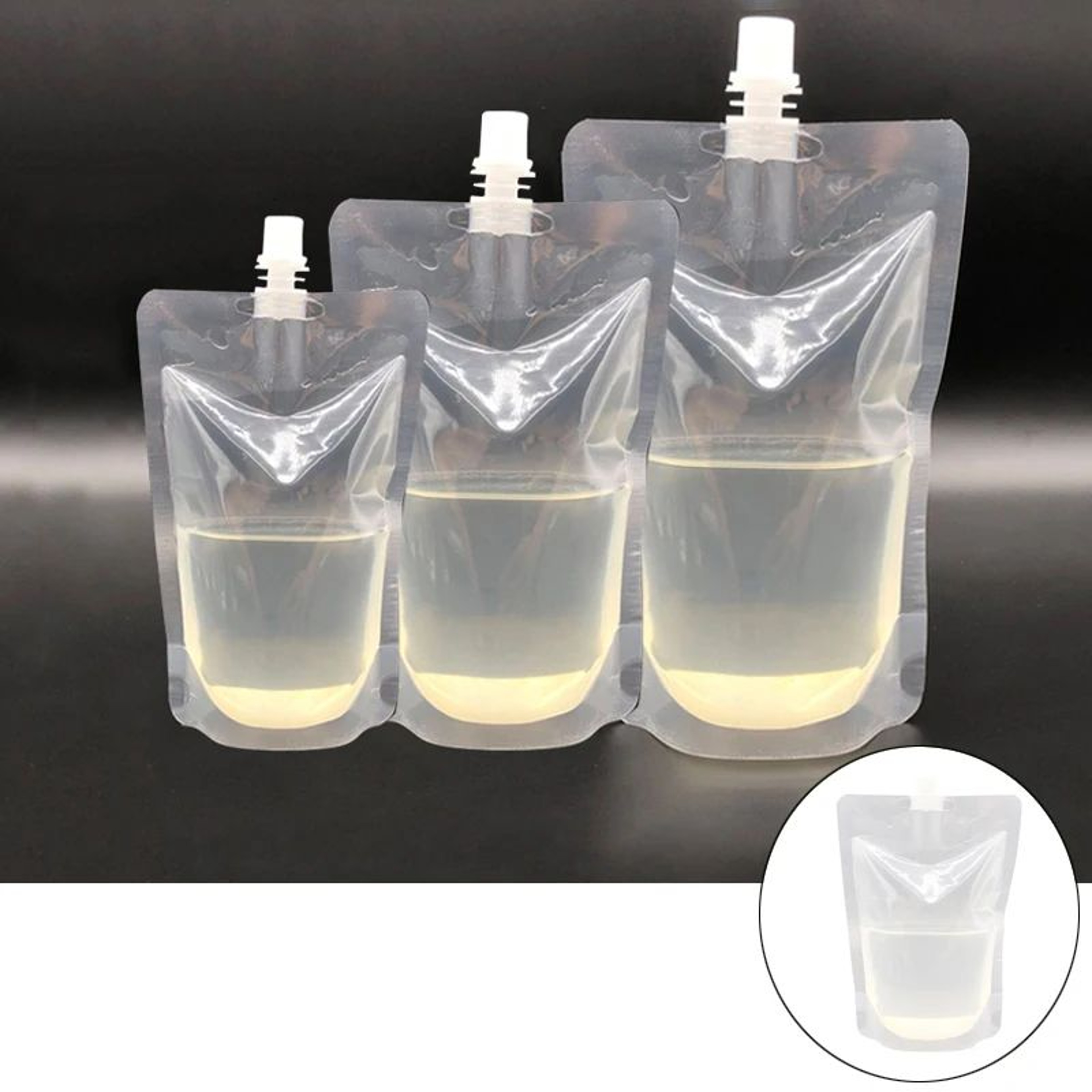 Portable Reusable Drink Spout Pouches 3