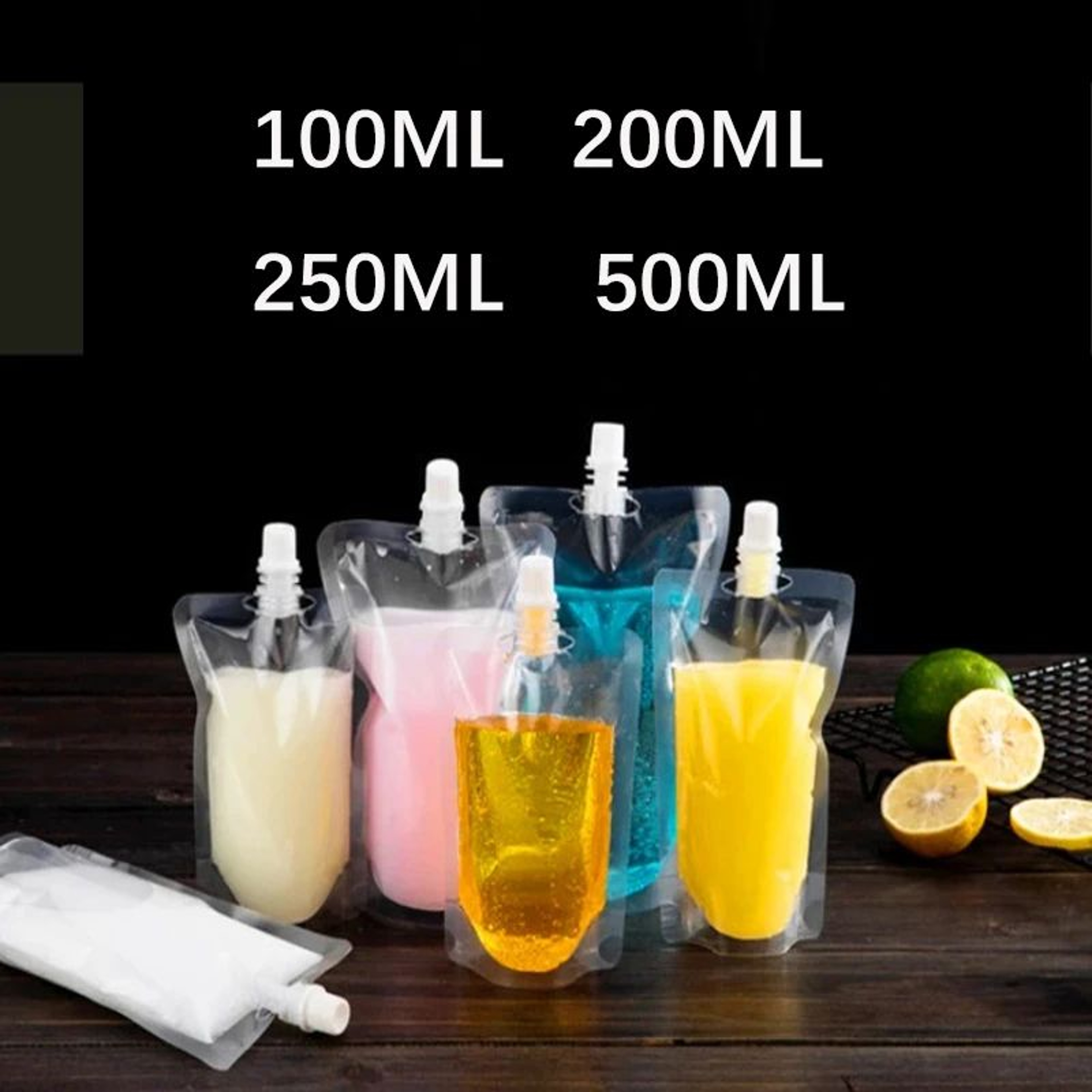 Portable Reusable Drink Spout Pouches 10