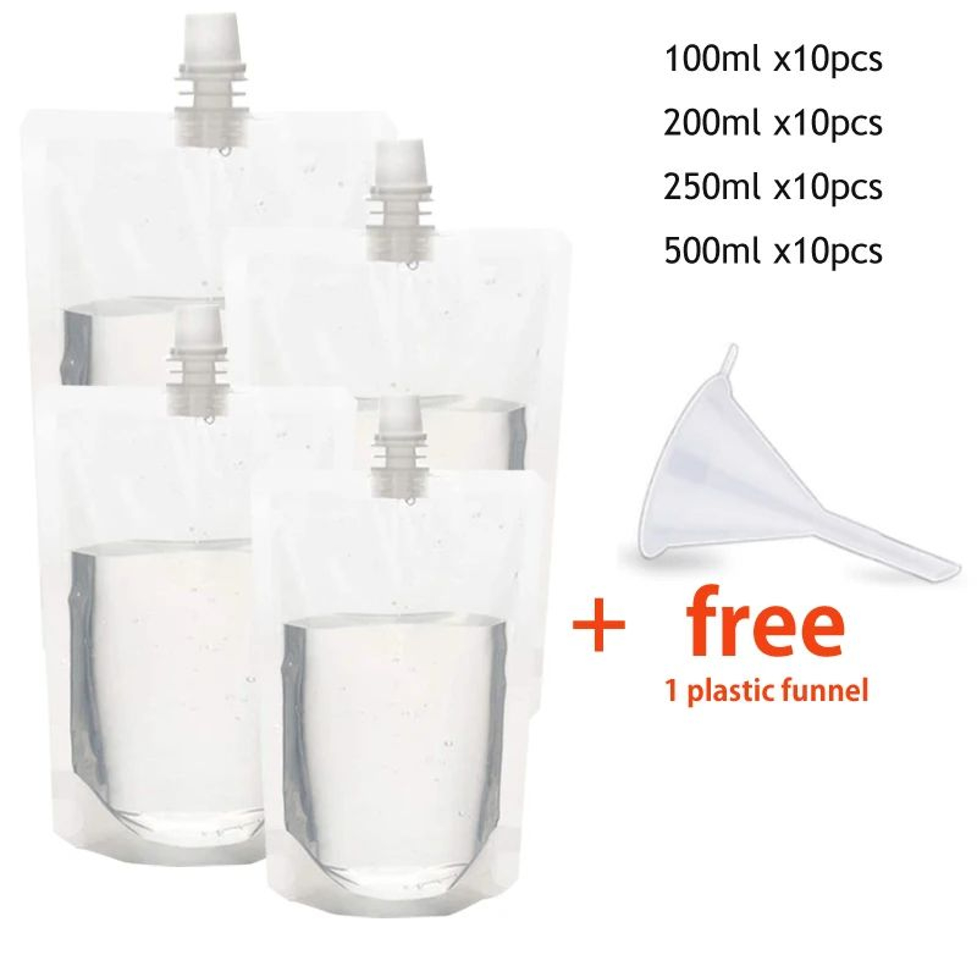 Portable Reusable Drink Spout Pouches 21