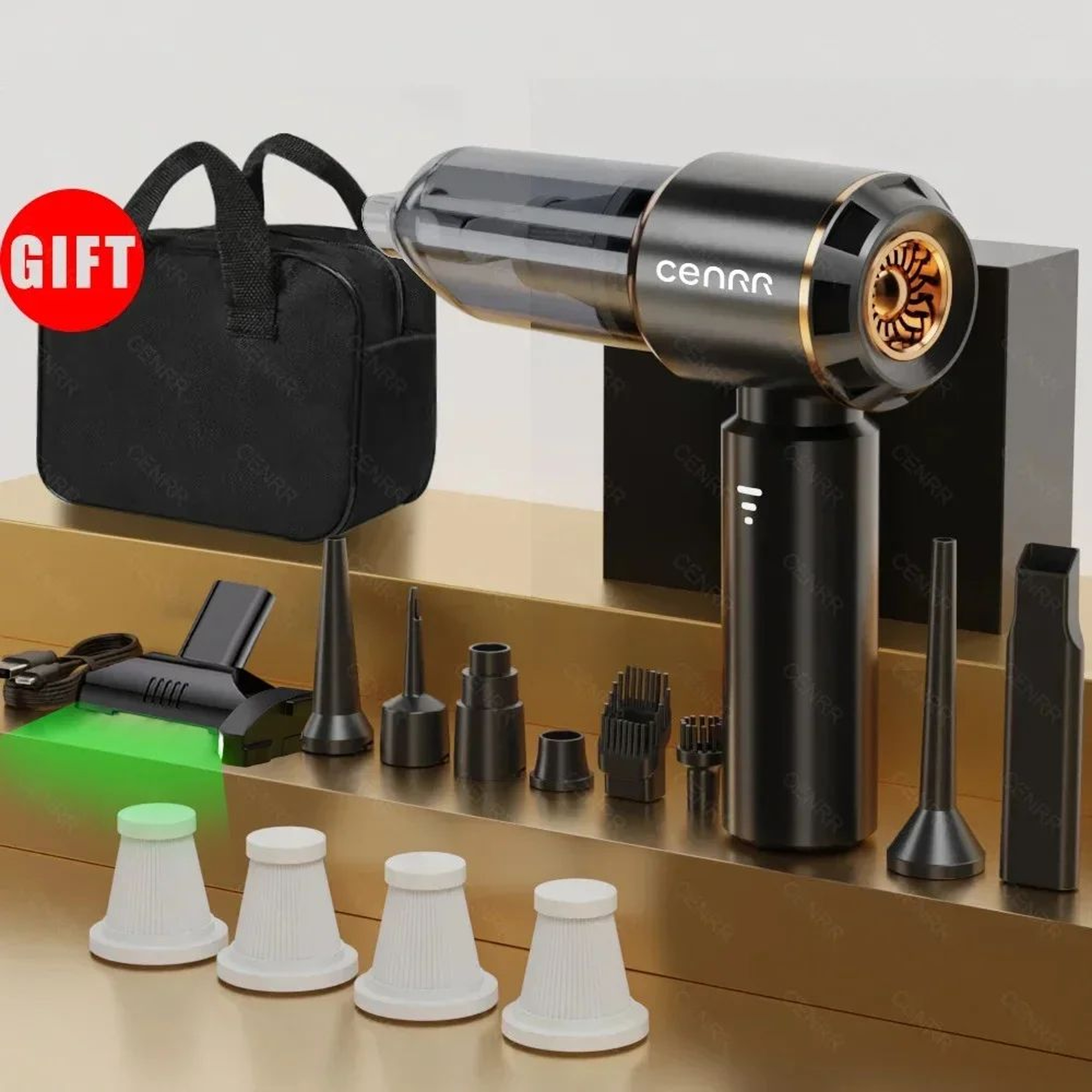 Mini Cordless Car Vacuum Cleaner With Strong Suction 8