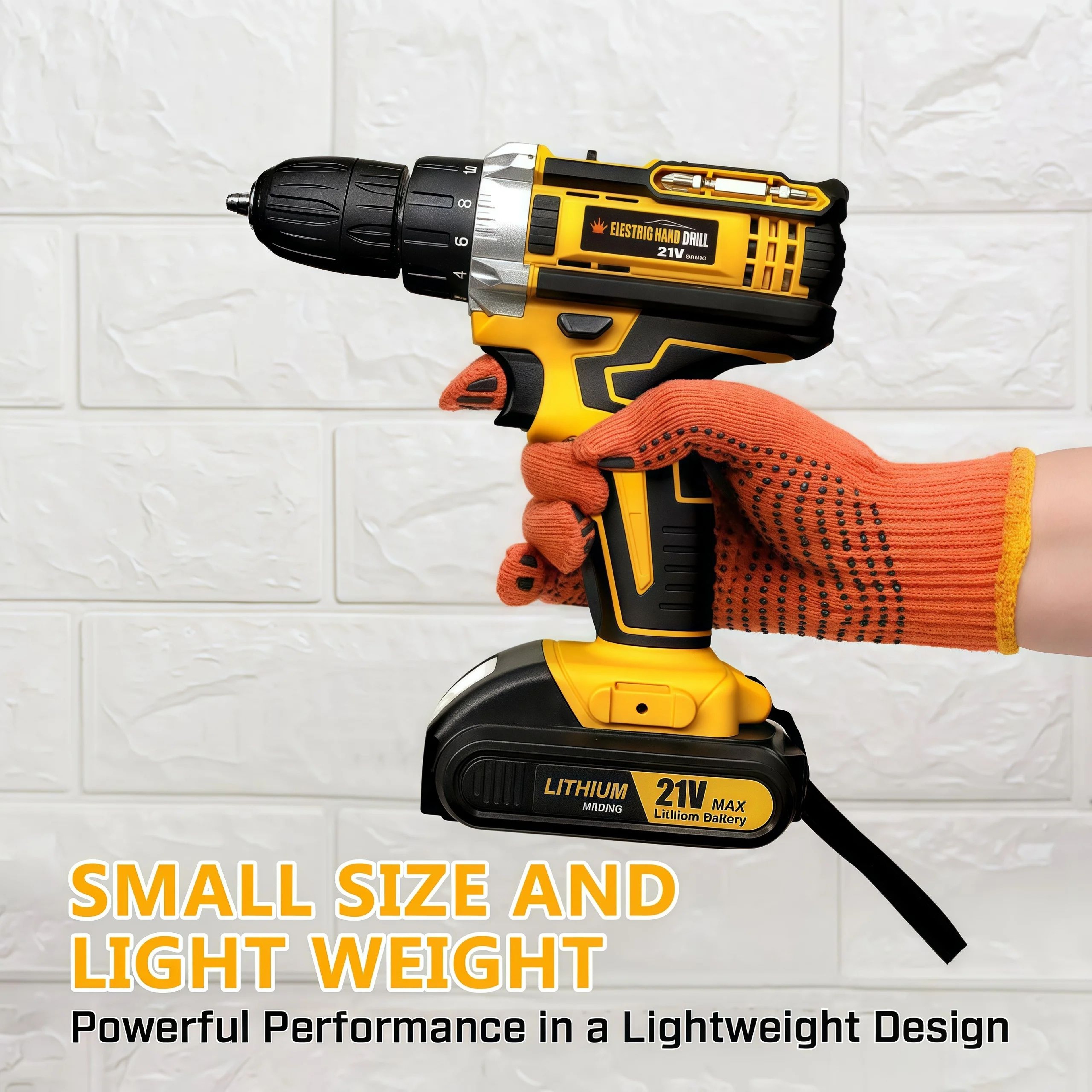 Lithium Cordless Electric Screwdriver Drill Combo Kit 1
