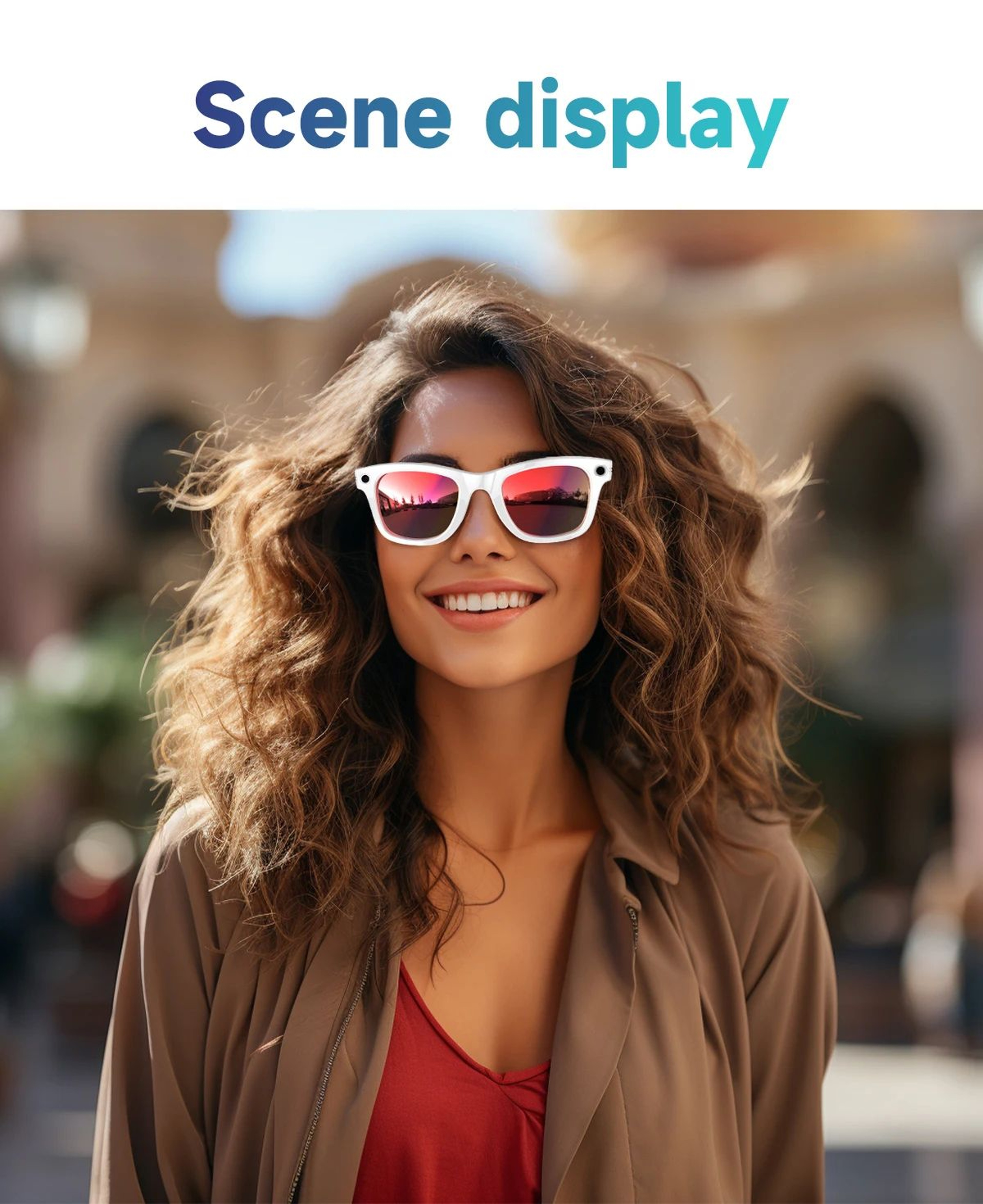 AI Smart Camera Translation Sunglasses 9