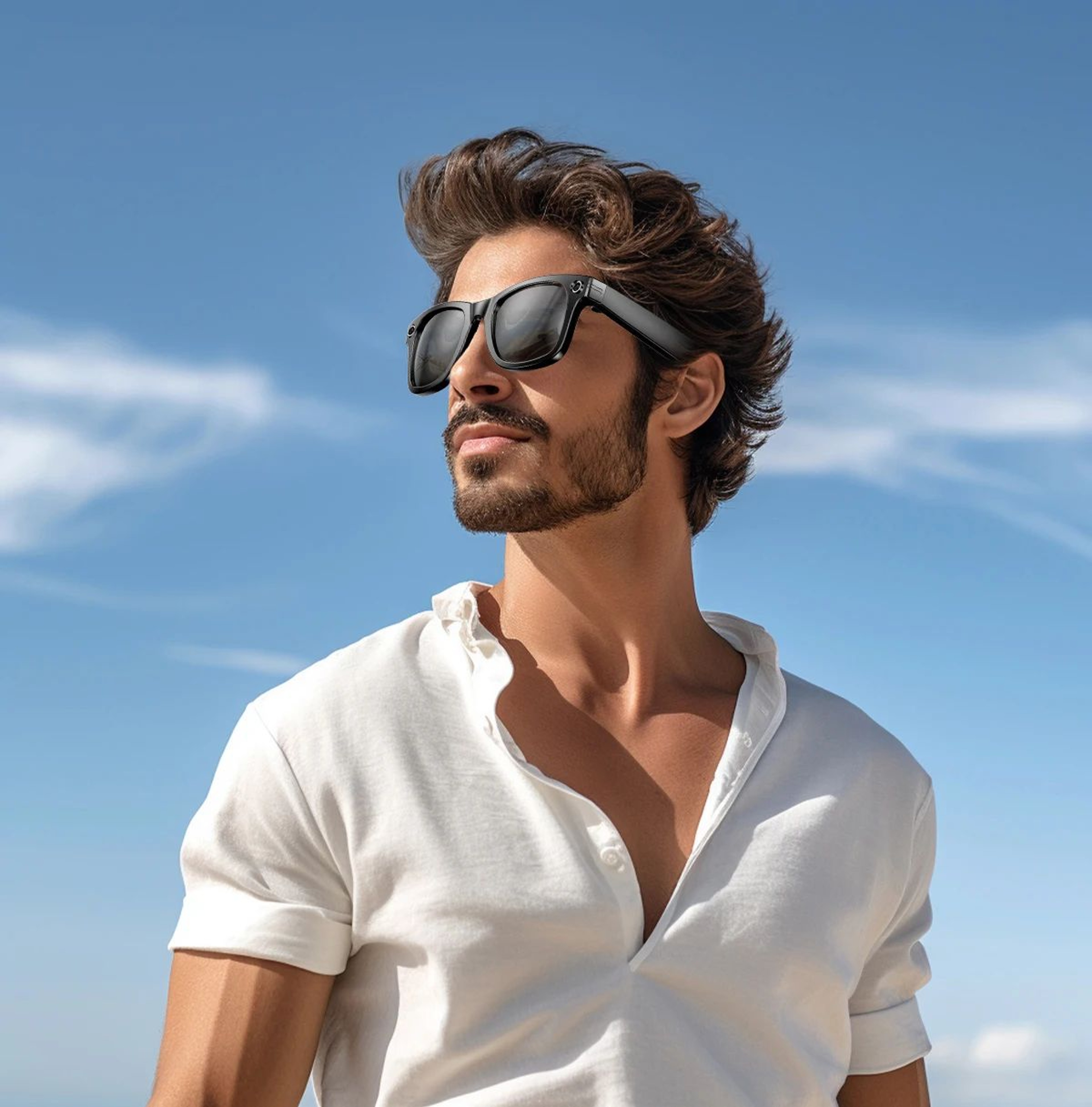 AI Smart Camera Translation Sunglasses 11