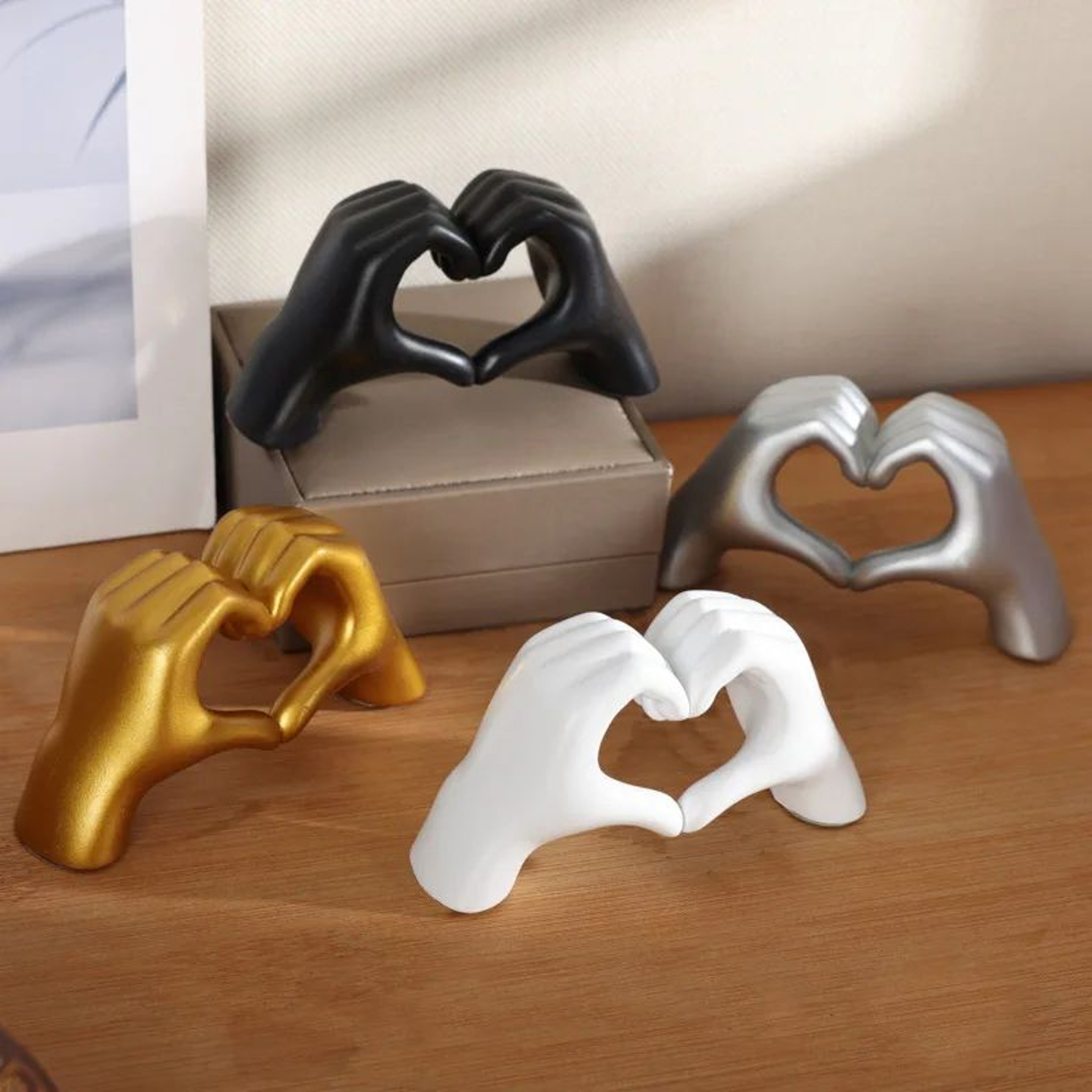 Heart Shaped Table Decor Accent 0