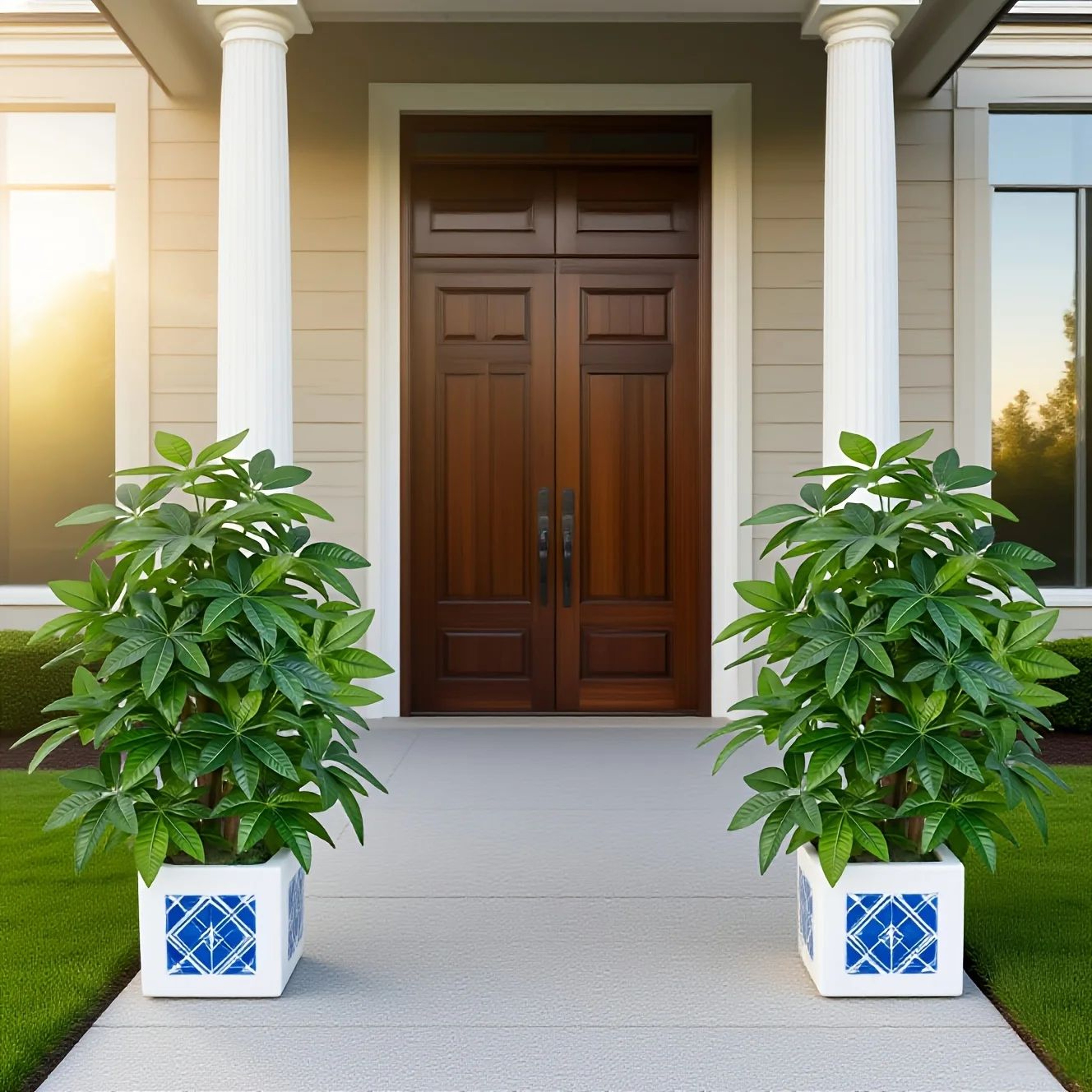 Large Artificial Money Tree Palm 1