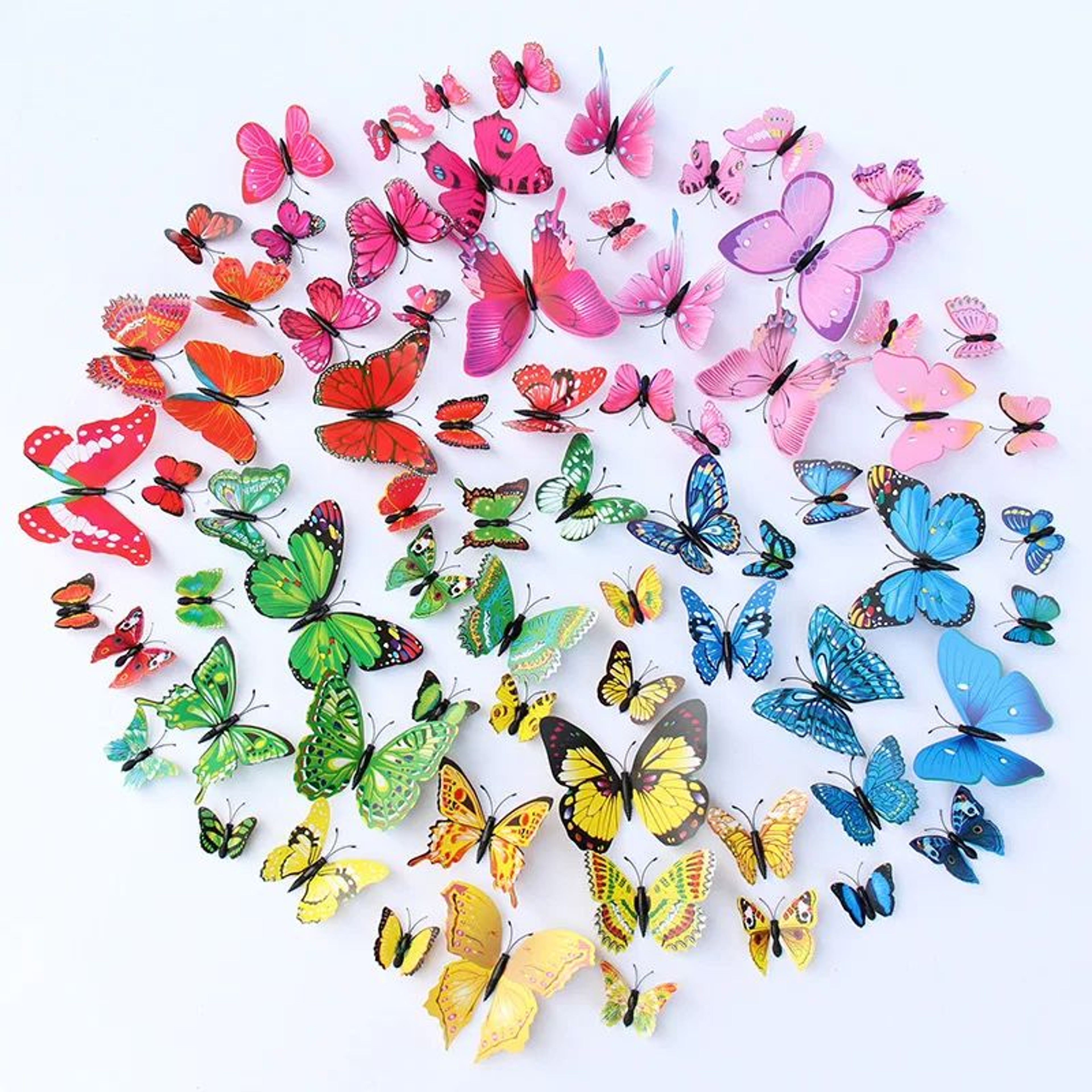 3D Butterfly Magnetic Wall Decor Set 5