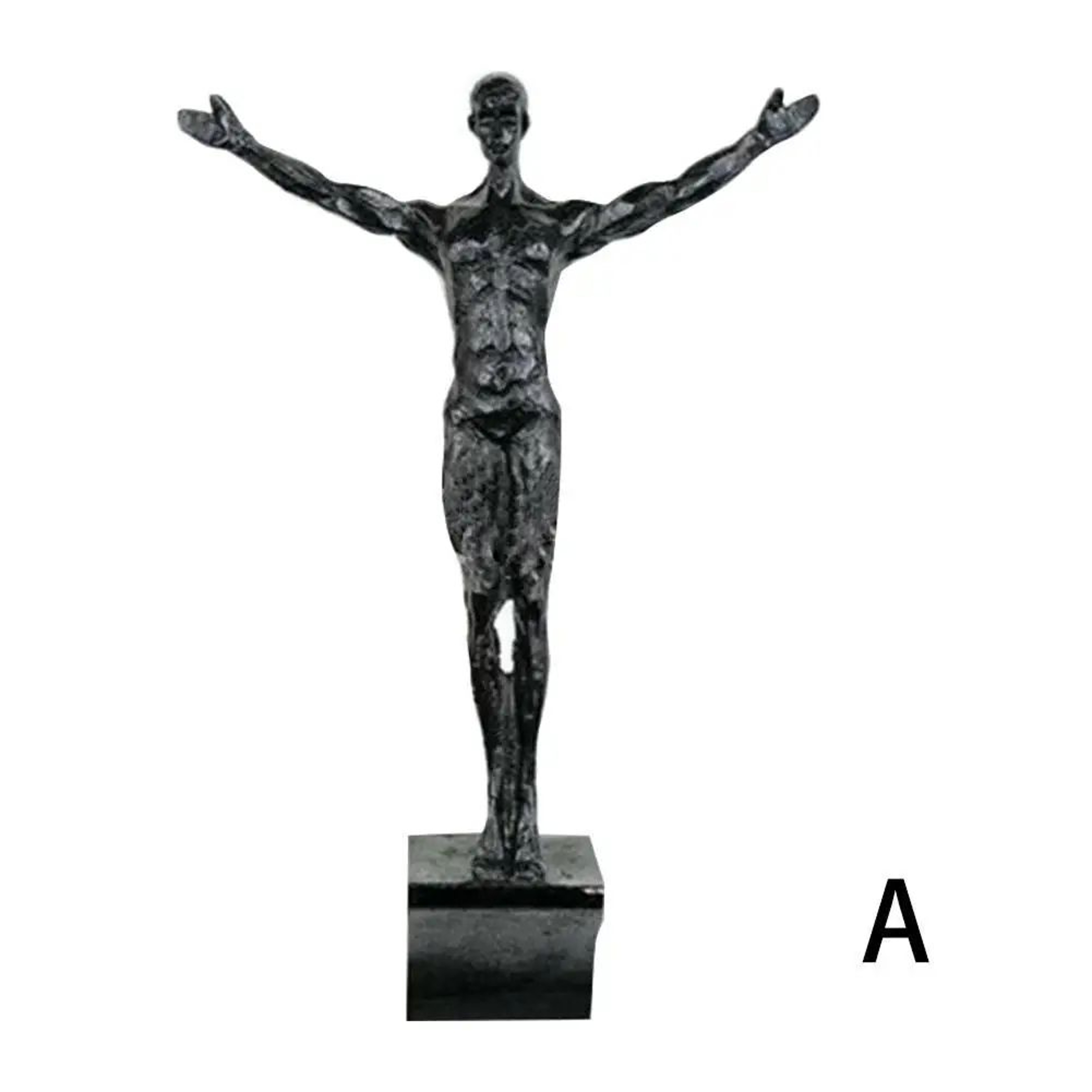Modern Climbing Man Resin Wall Sculpture Art Decor 6