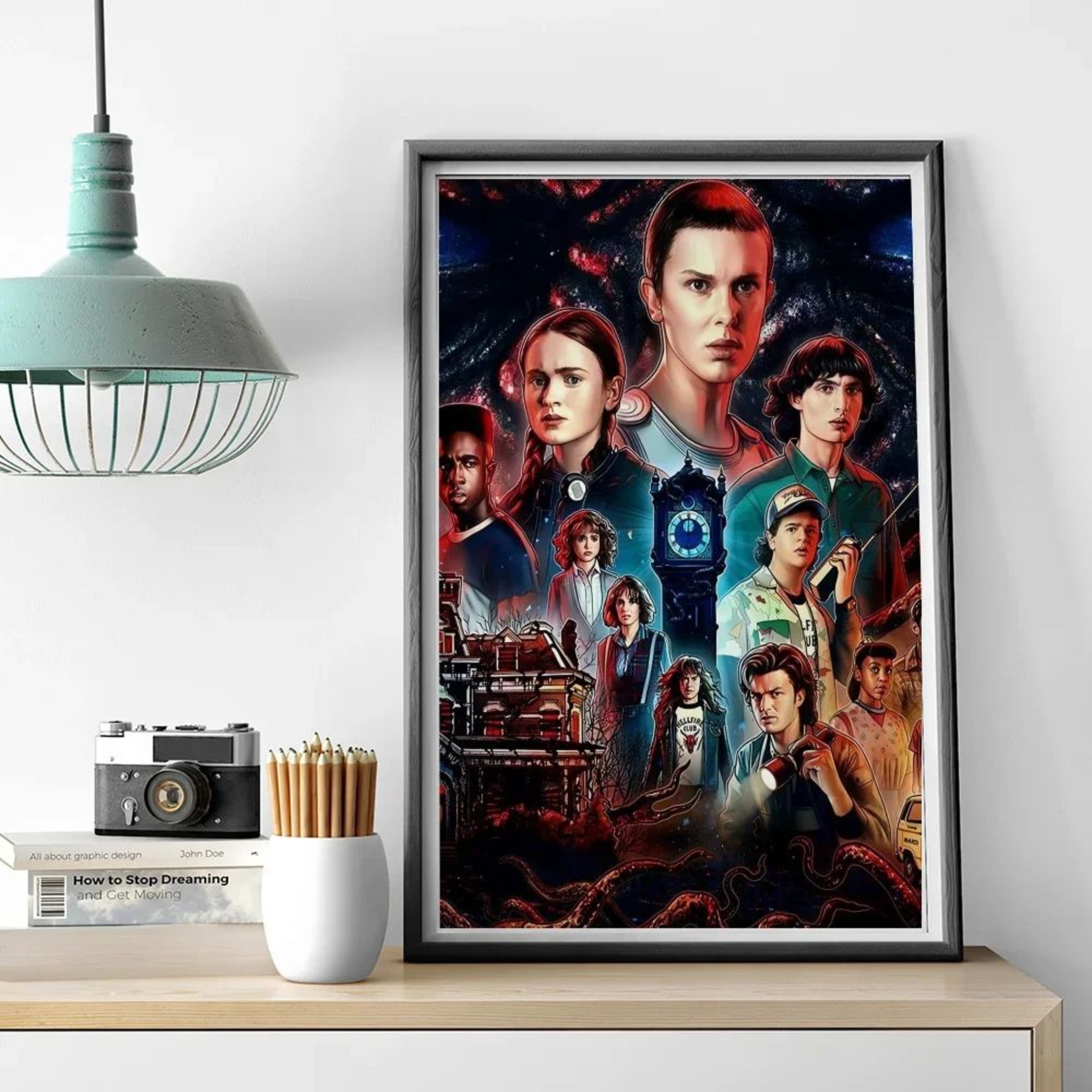 Stranger Things Canvas Wall Poster 7