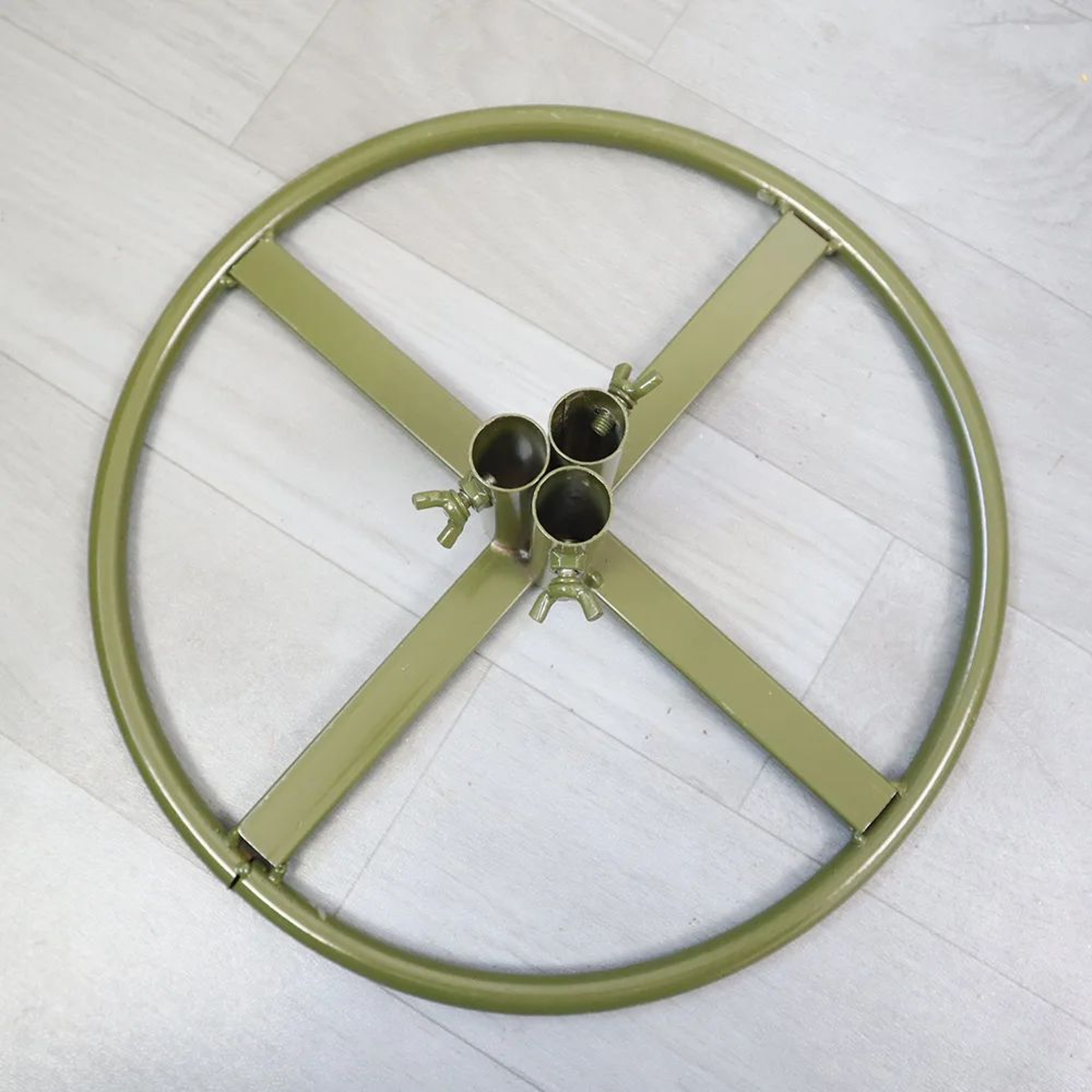 Floor Standing Flower Pole Base Stand 17
