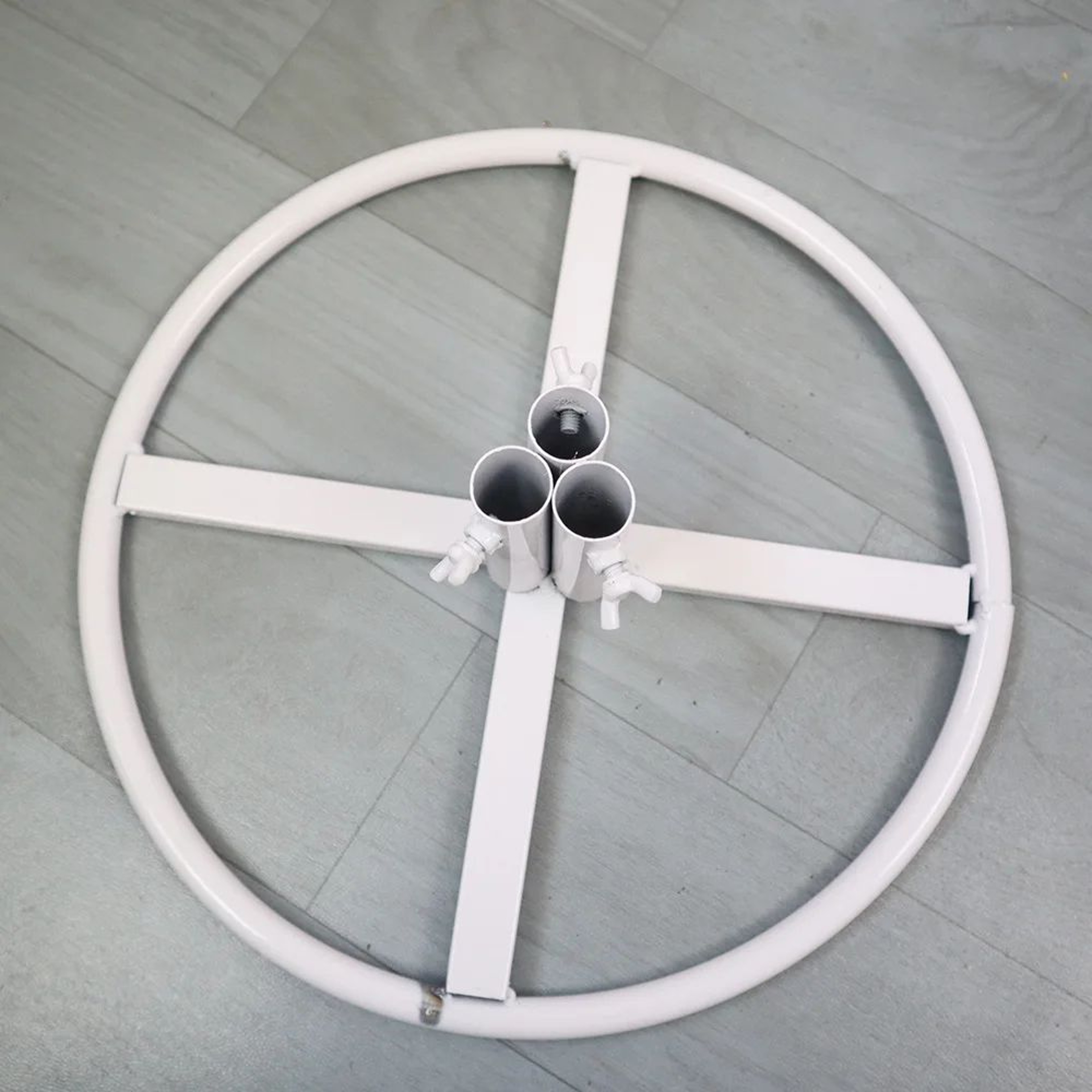 Floor Standing Flower Pole Base Stand 19