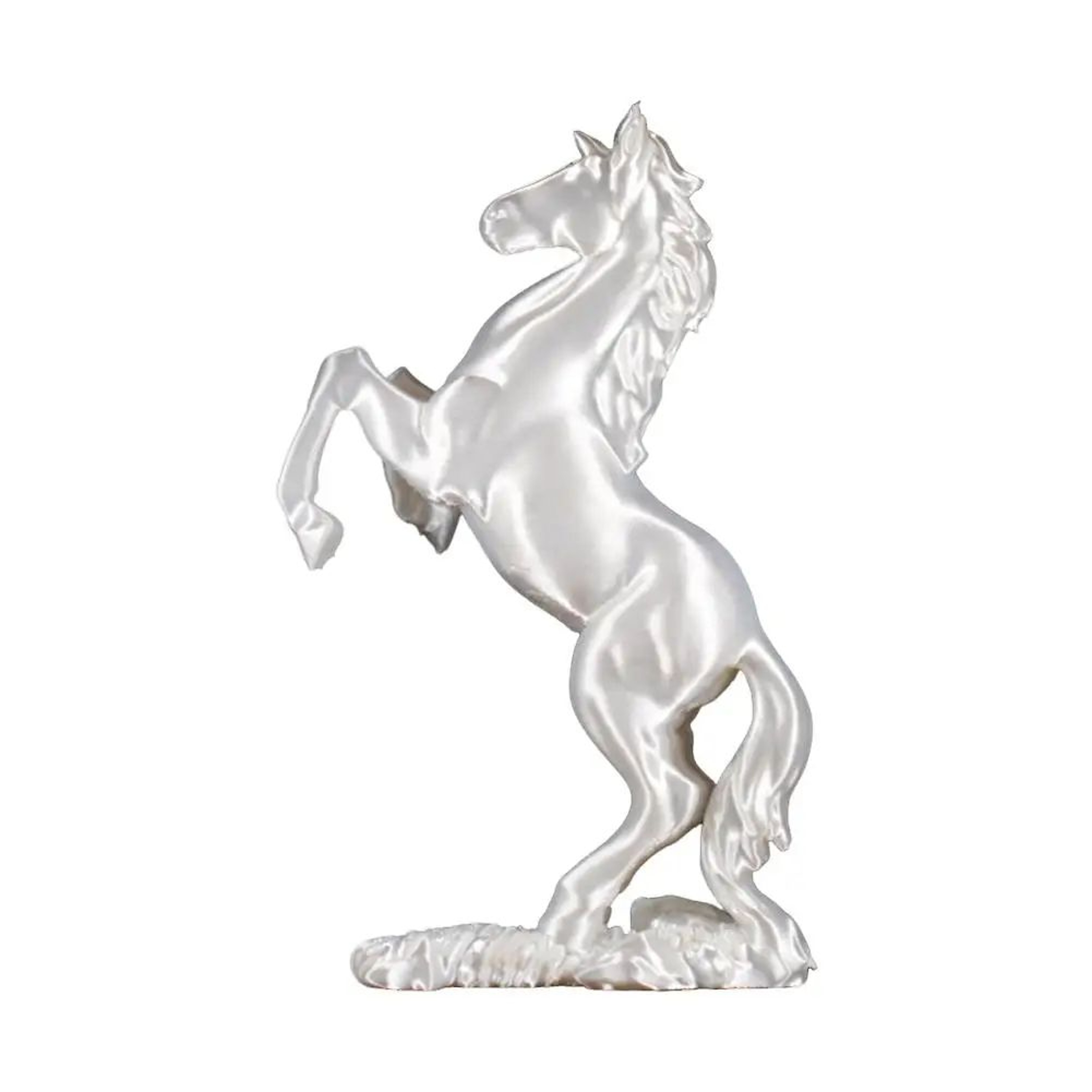 Rosewood Feng Shui Horse Lucky Wealth Statue 10