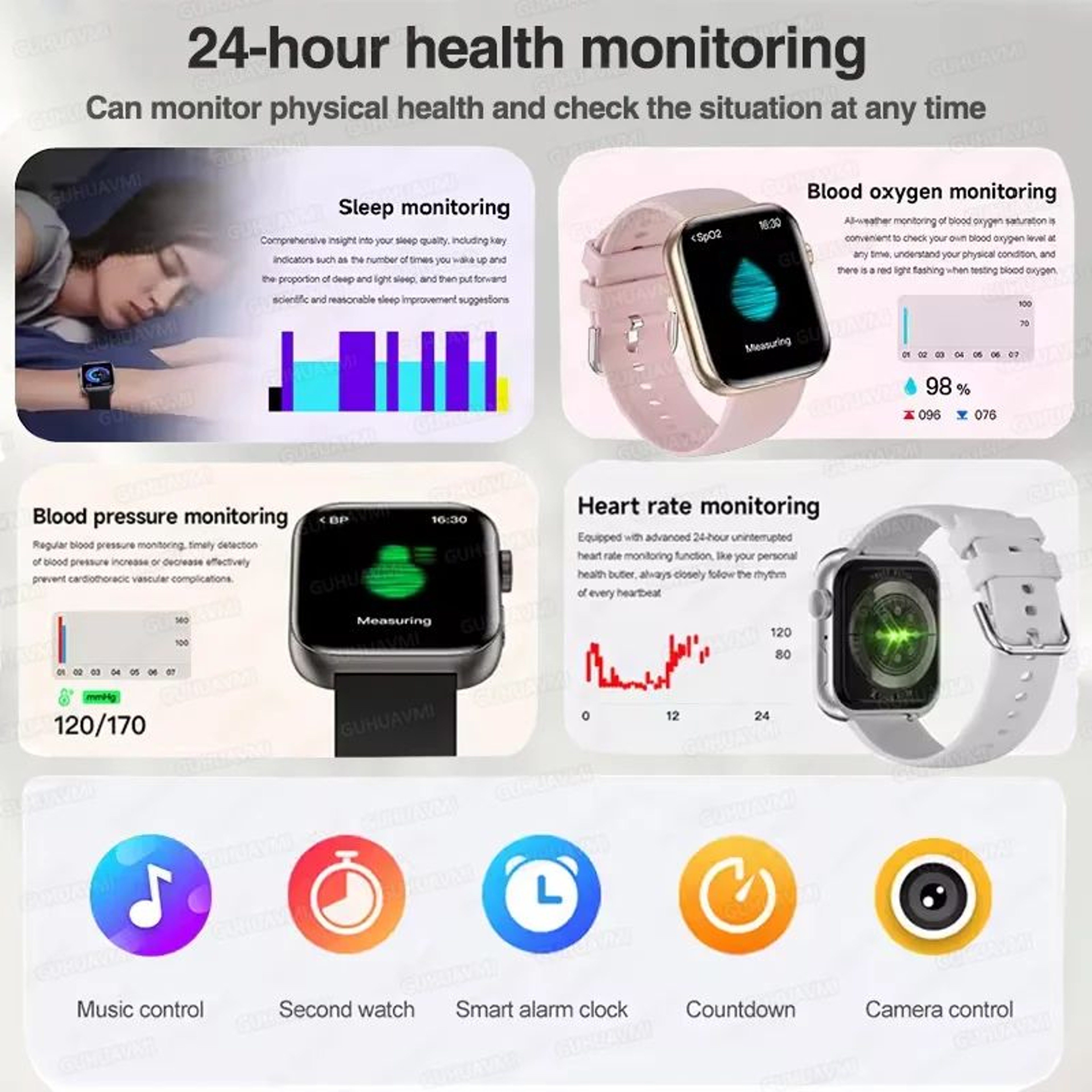 AMOLED GPS Smartwatch With NFC And Bluetooth Call 4