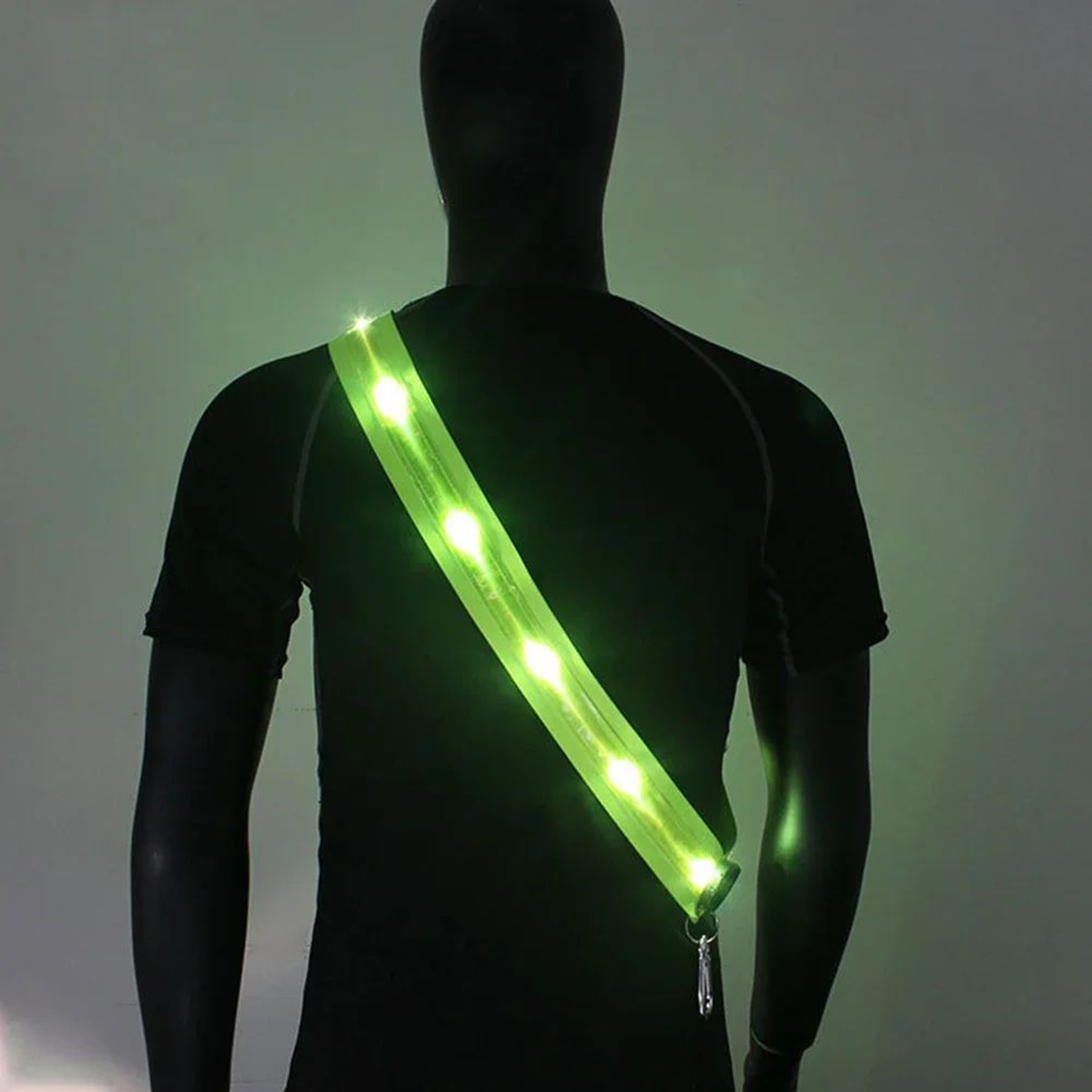 Rechargeable LED Reflective Shoulder Safety Straps 0