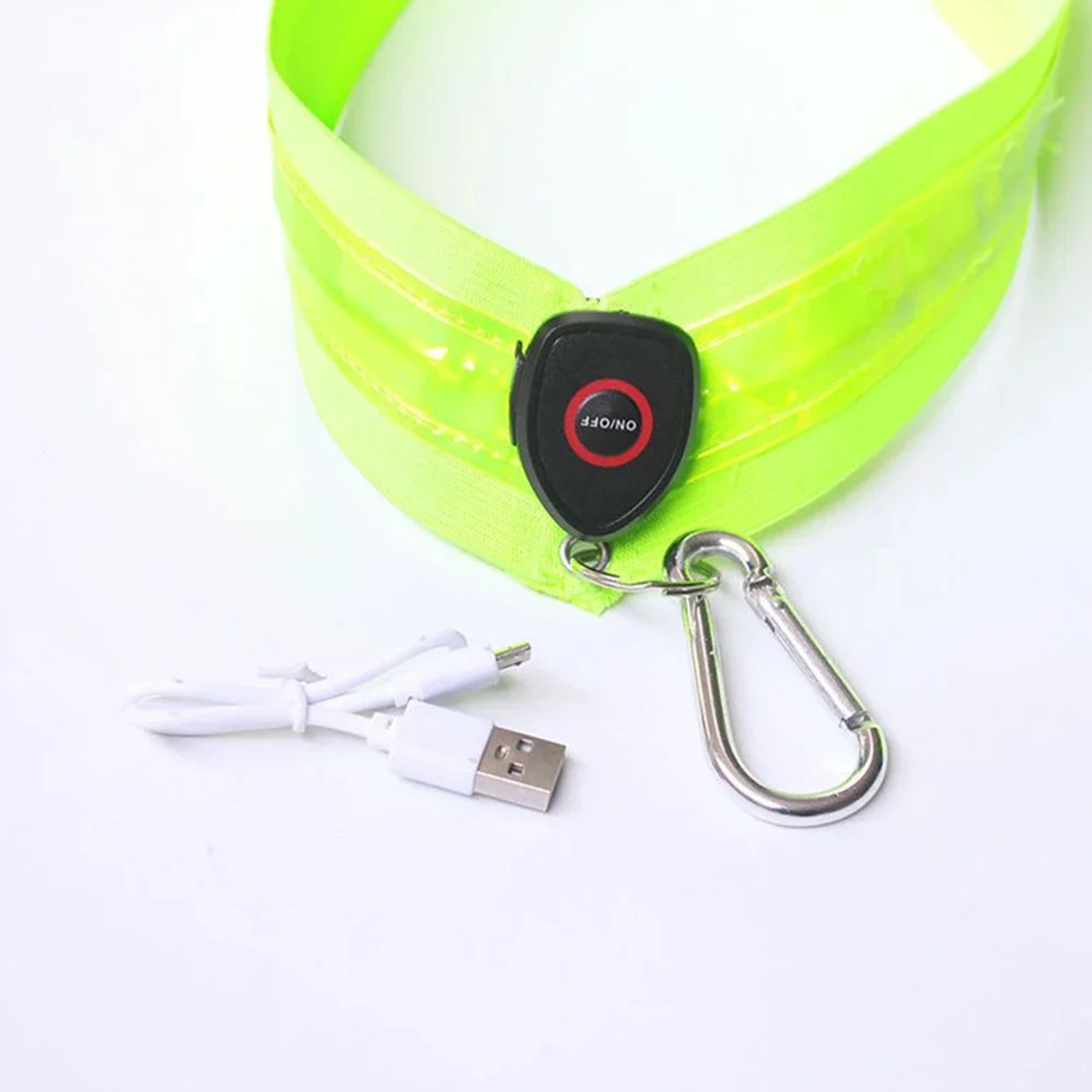 Rechargeable LED Reflective Shoulder Safety Straps 3