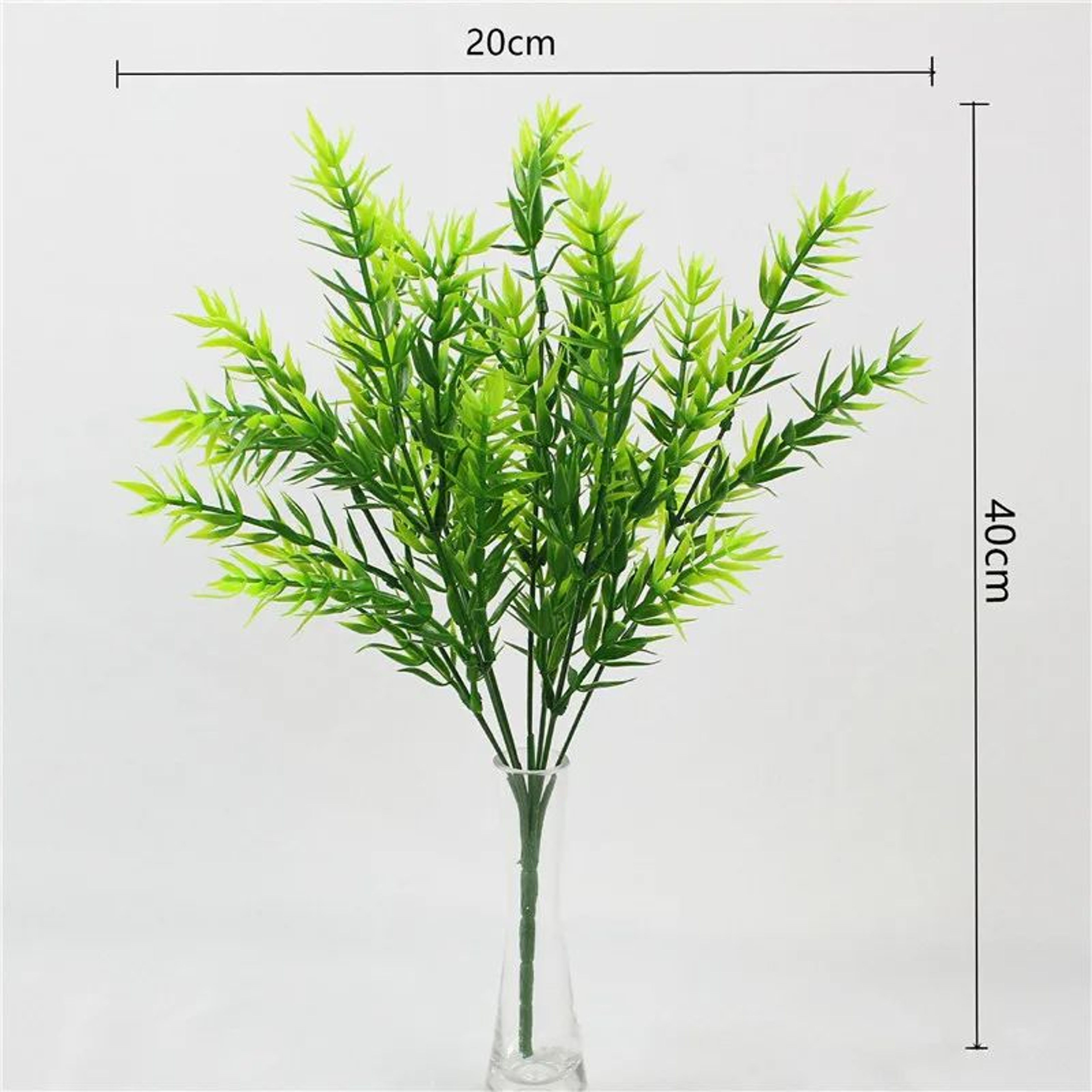 Artificial Fern Grass Green Plant Decor 17