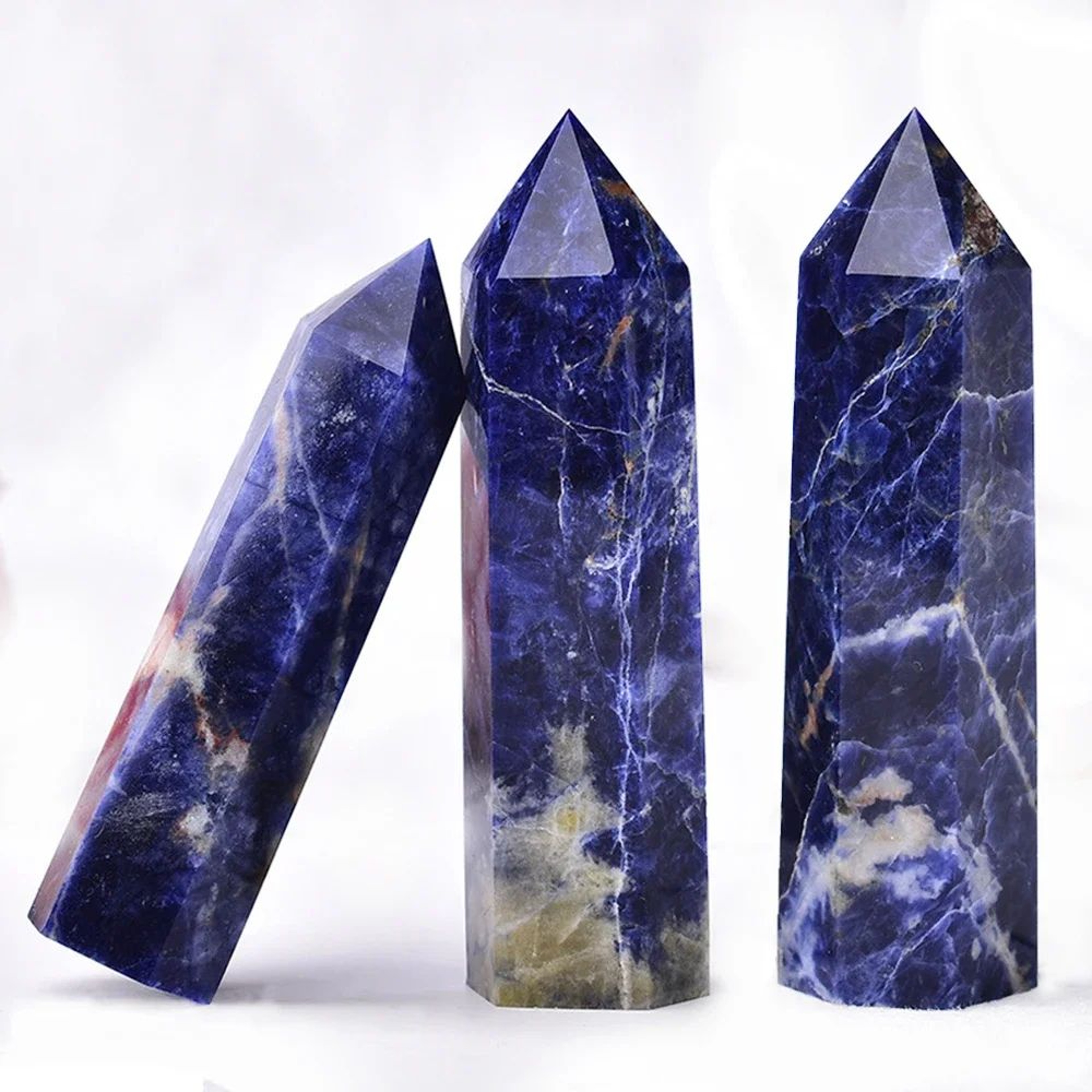 Natural Crystal Healing Wand Point Decor 11